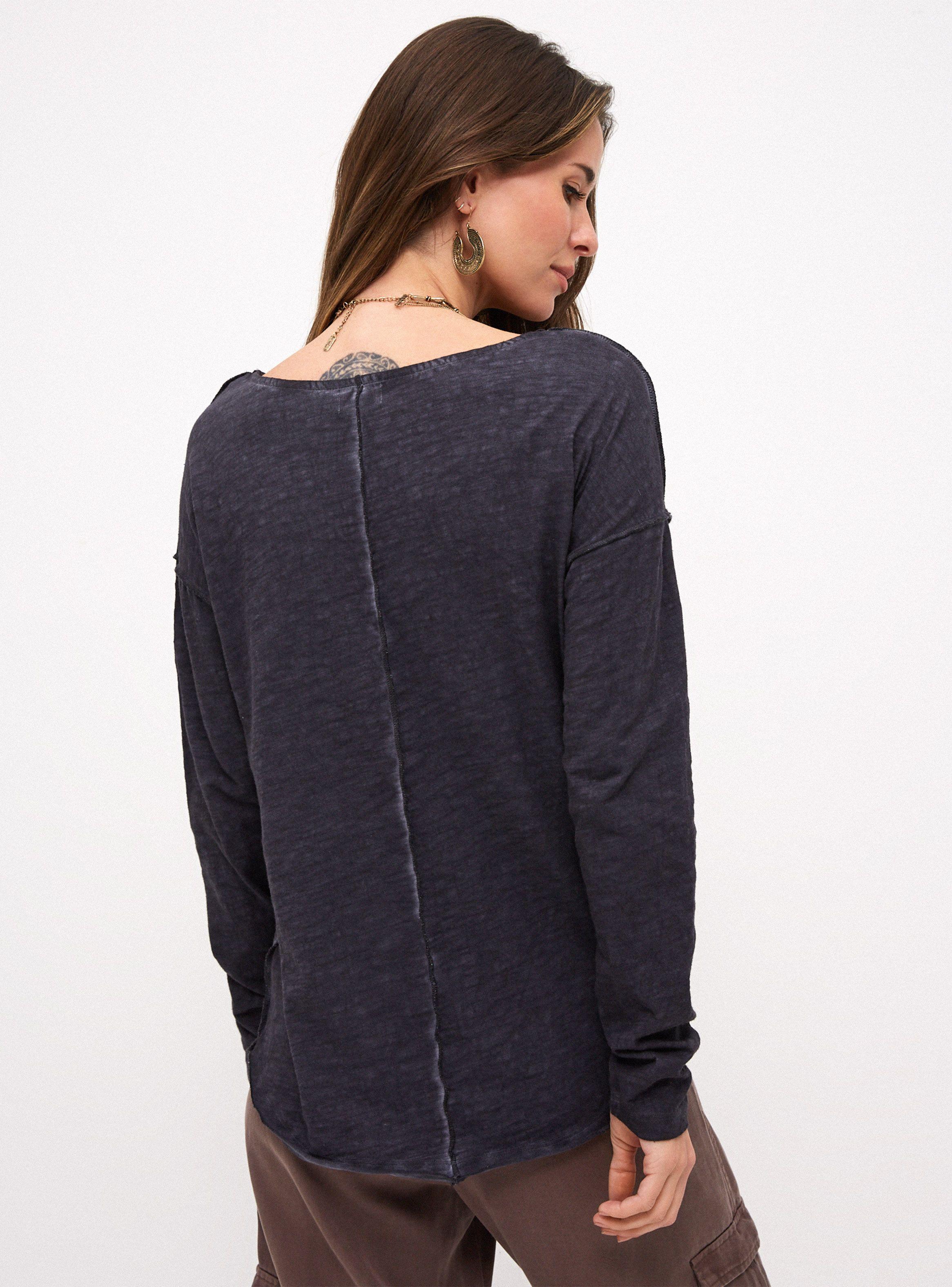 Polera Con Proceso De Desgastado-1