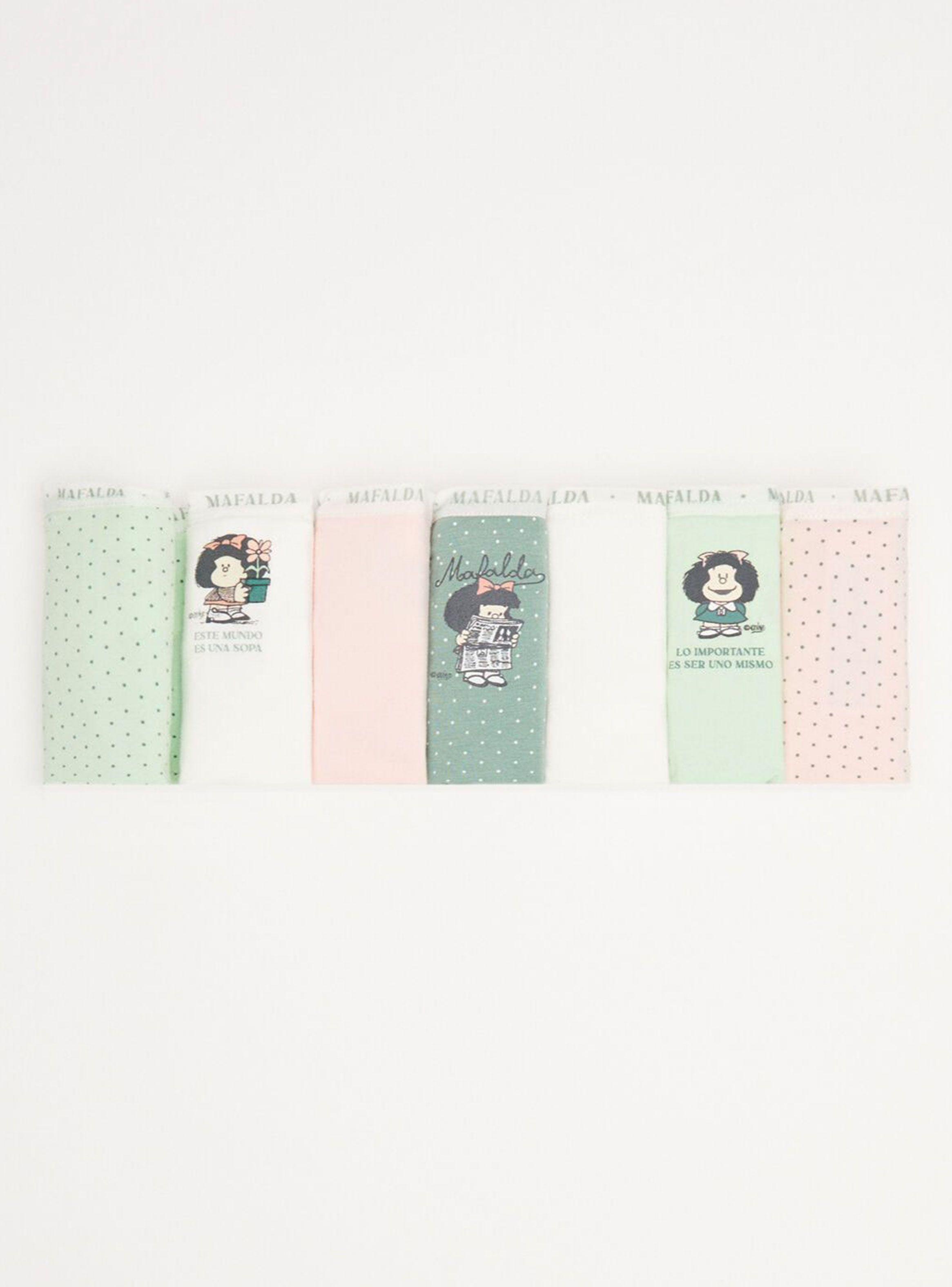 Pack 7 Calzóns Anchas Algodón Mafalda-1