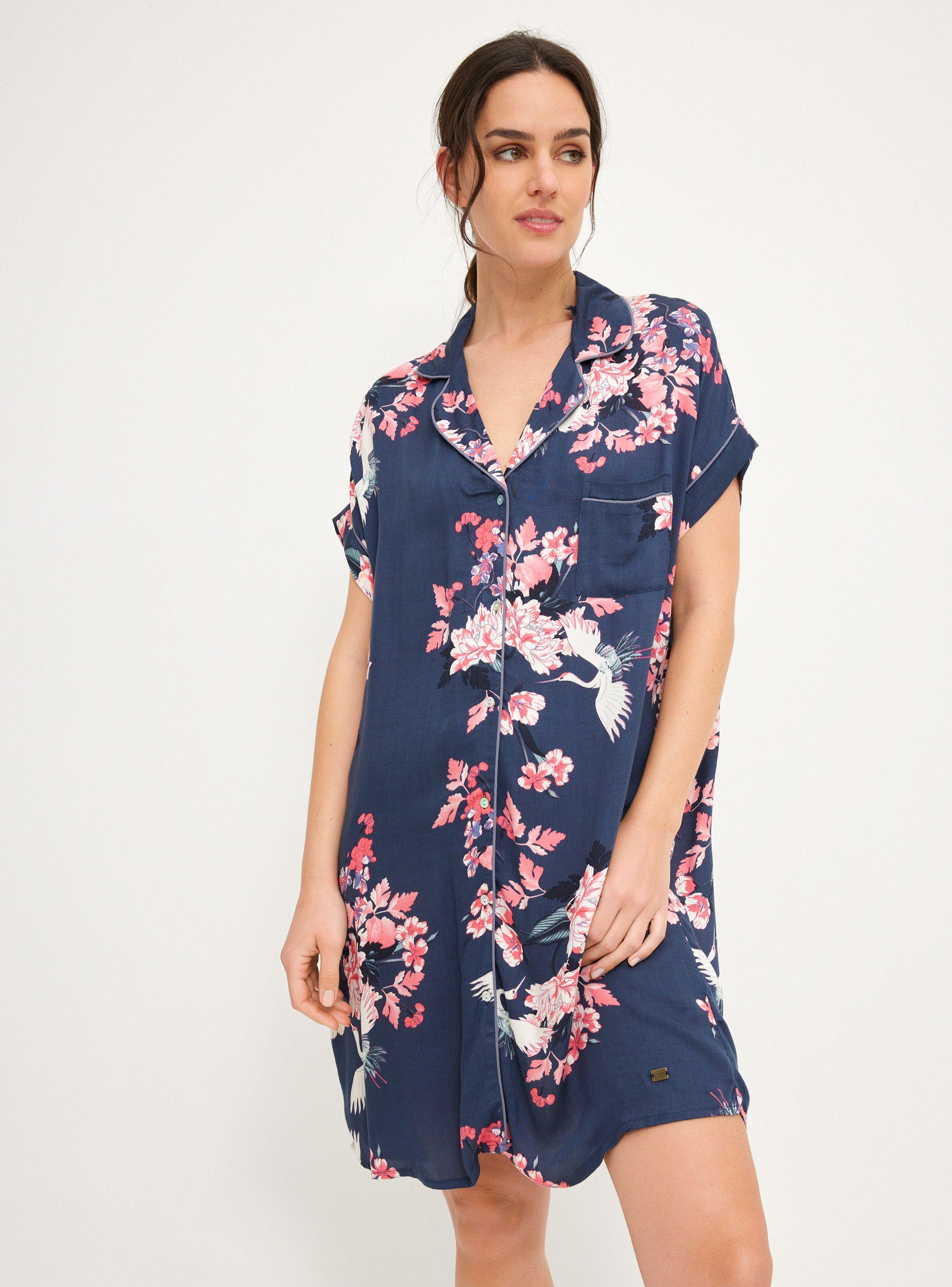 Pijama Tipo Camisa Full Estampado-0