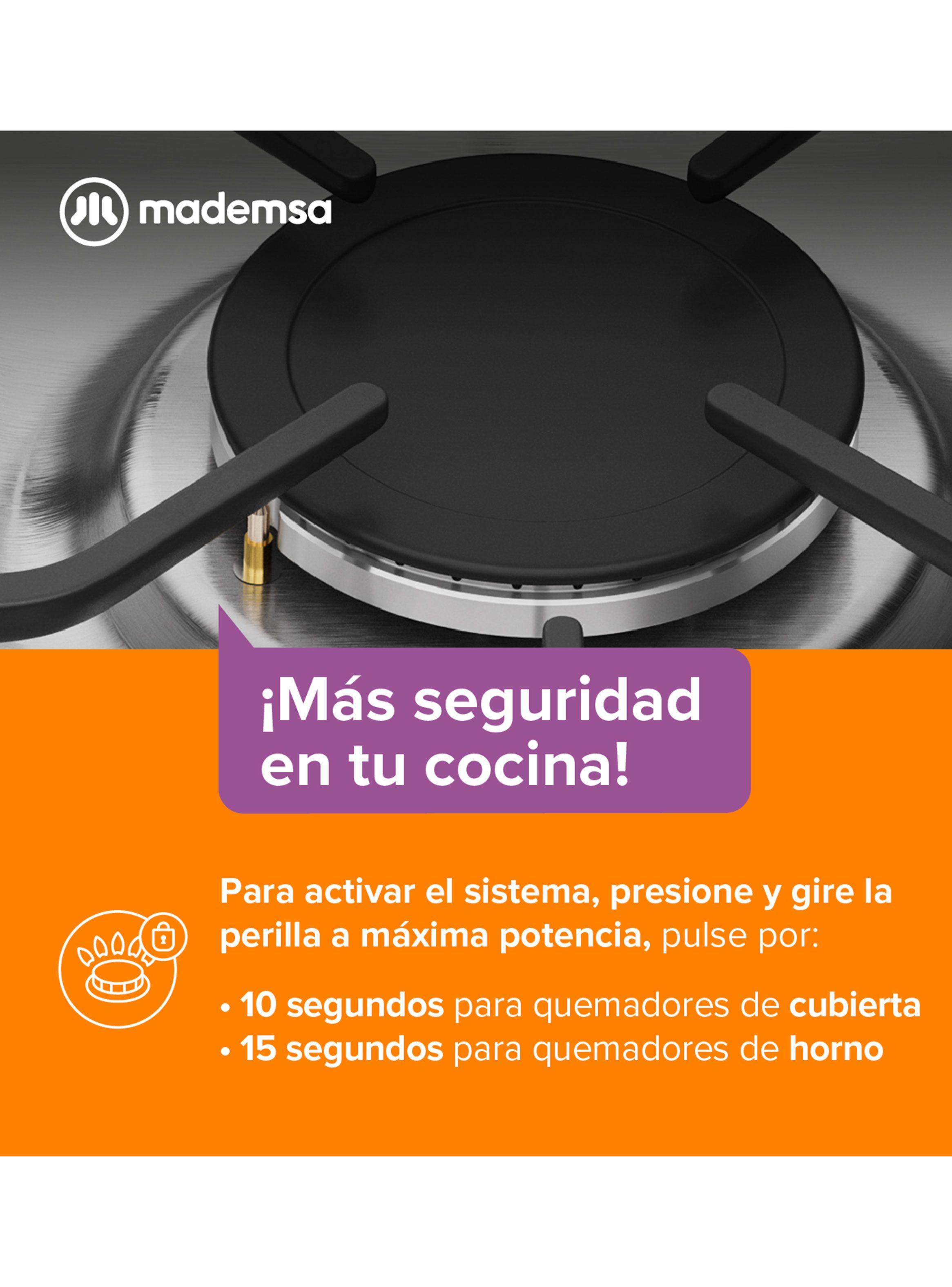 Cocina a Gas 4 Quemadores M775ST-5