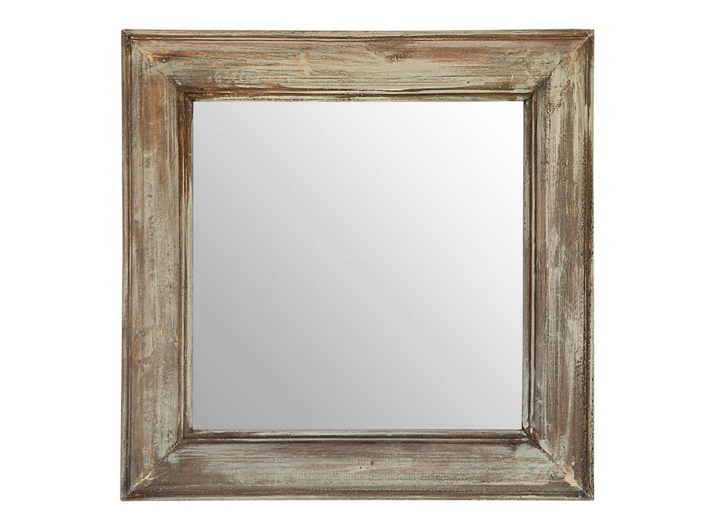 Espejo Osorno Blanco 30 x 30 cm-0