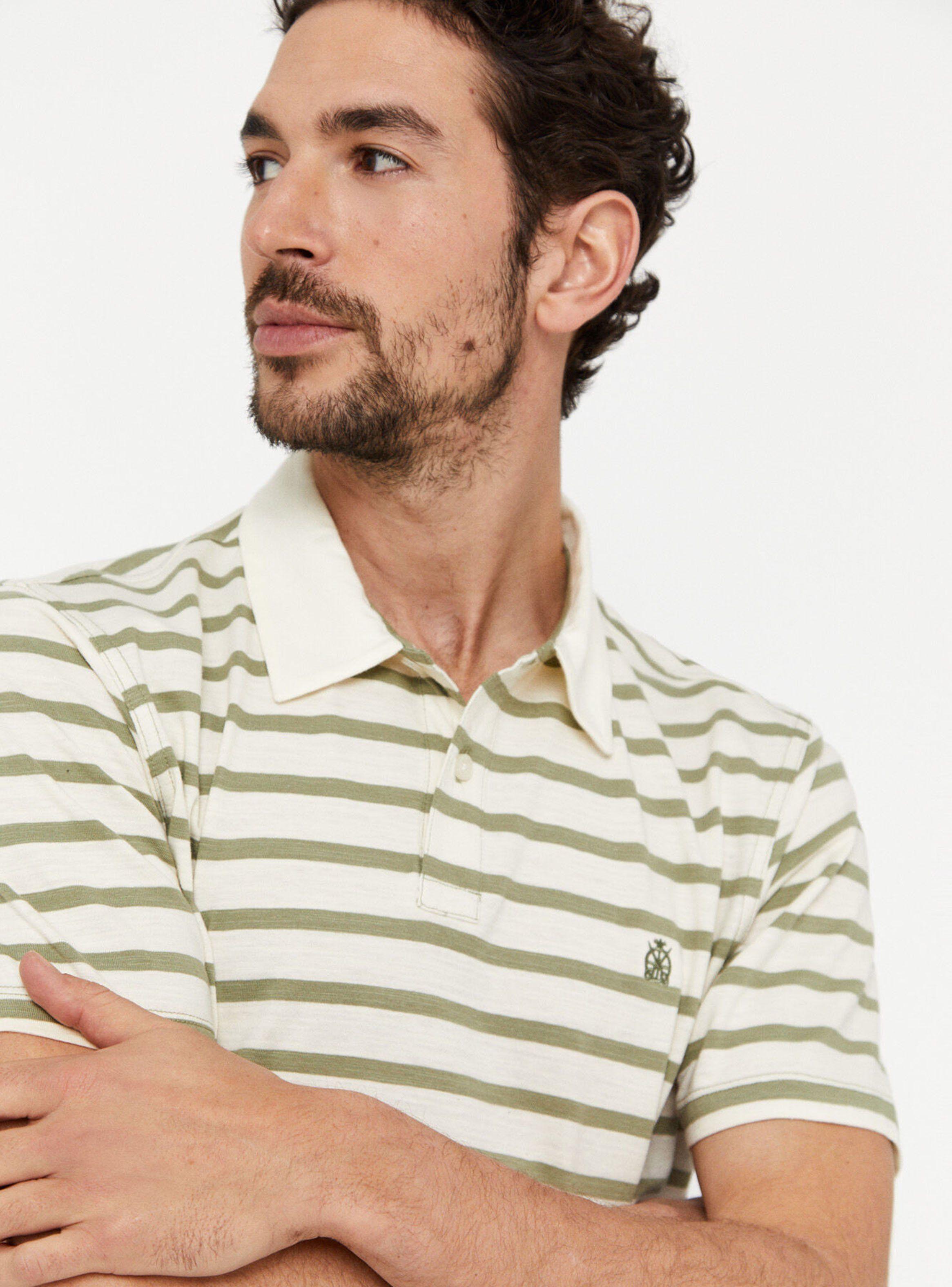 Polera De Rayas Slub 1-2