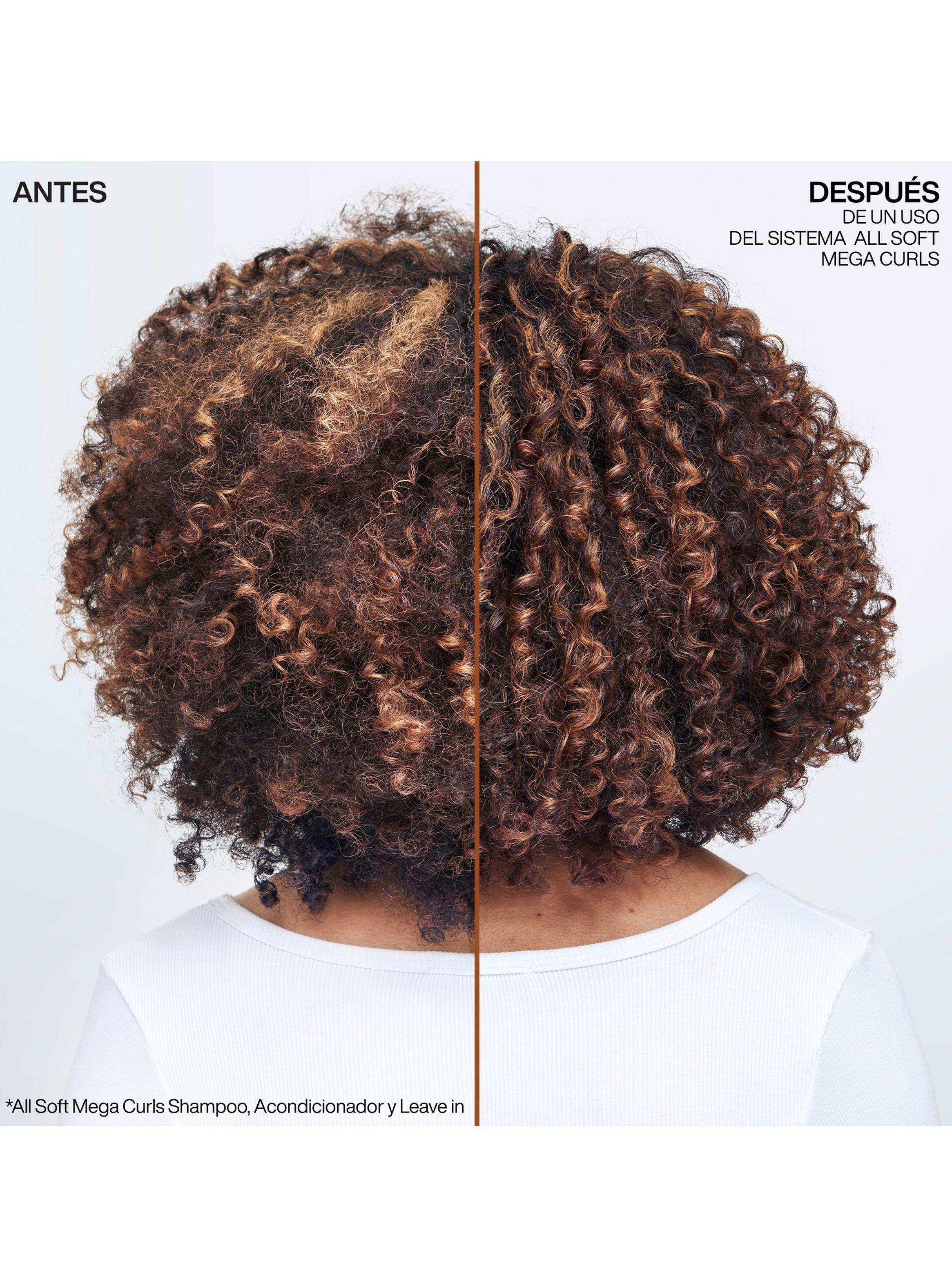 Tratamiento Leave-In Hidratante Cabello Rizado y Seco Hydramelt All Soft Mega Curls 150ml-3