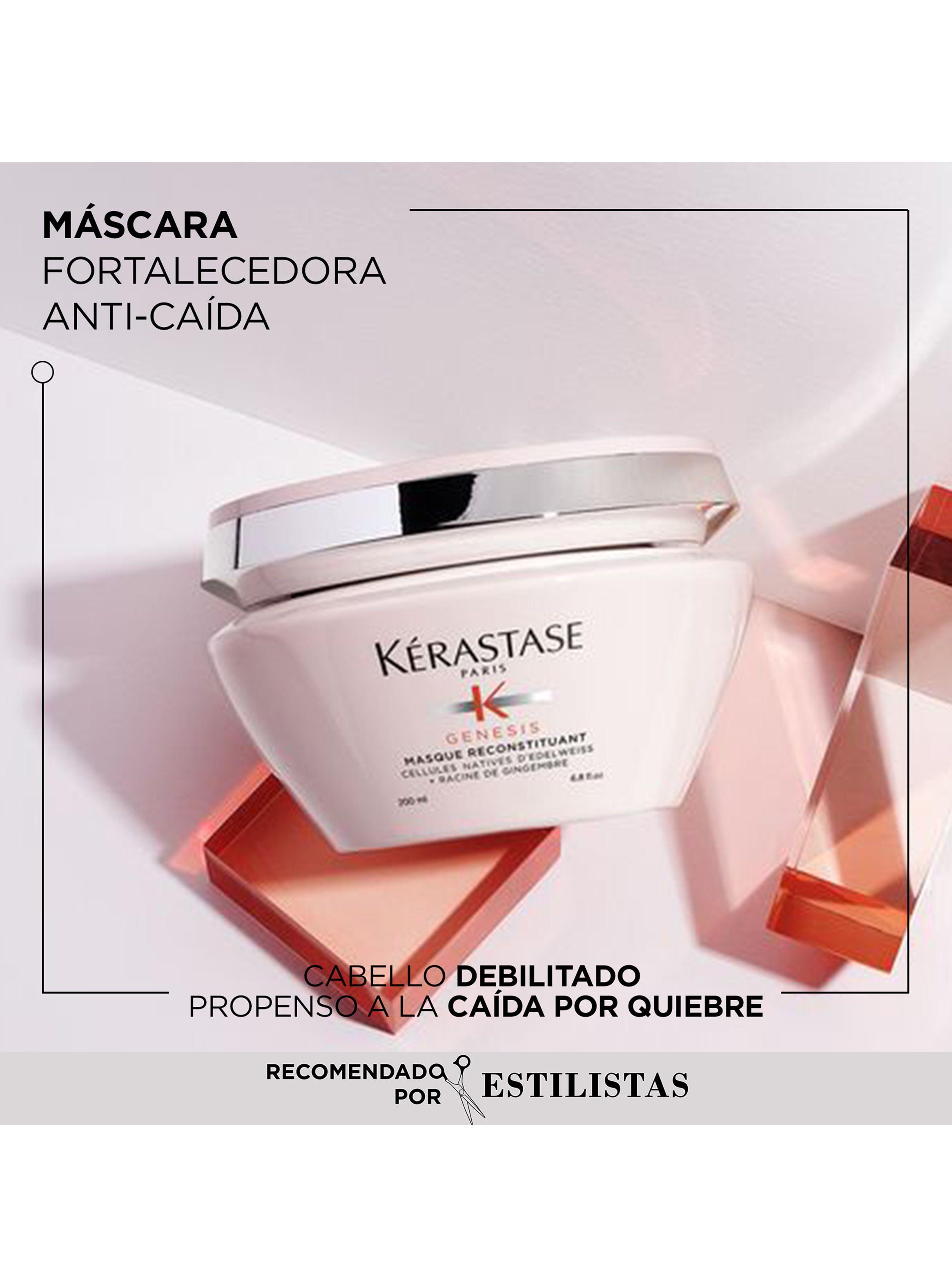 Set Hidratante Anti-Caída Genesis Shampoo 250 ml + Máscara 200 ml + Spray Protector de Calor Anti-Caída 150 ml-2
