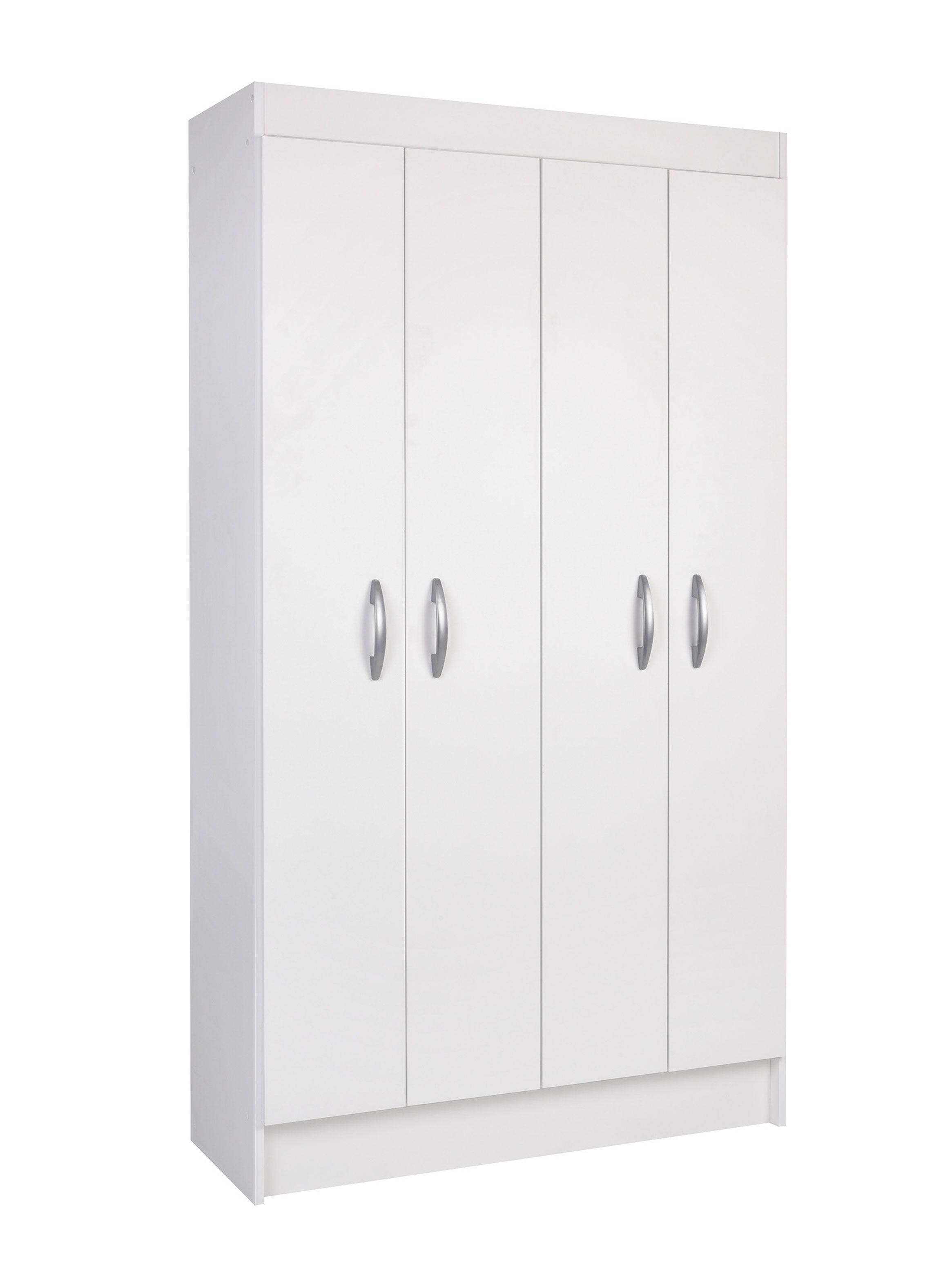 Clóset Bagua 4 Puertas Blanco-2