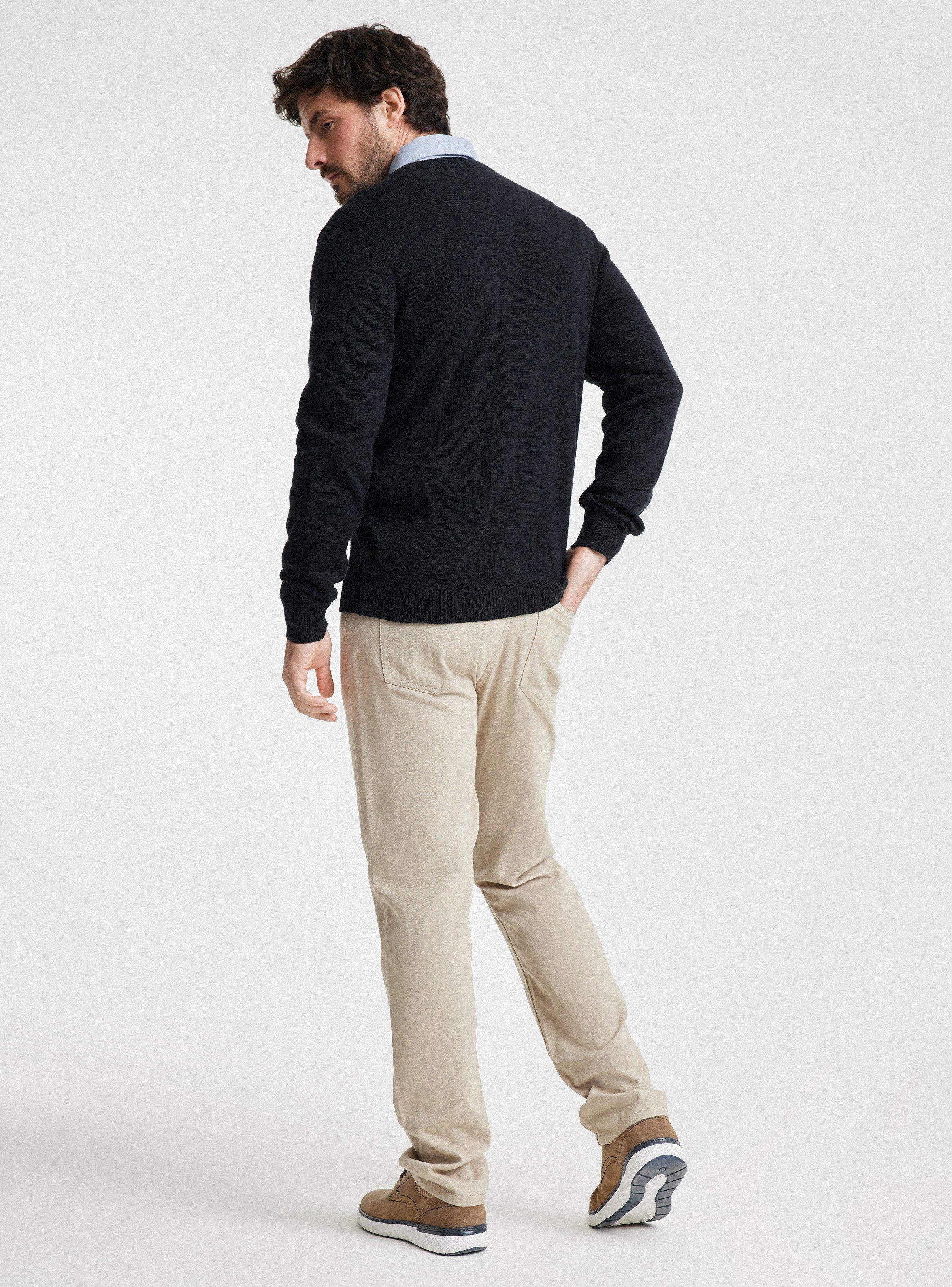 Sweater Bassic Cuello V Of-5