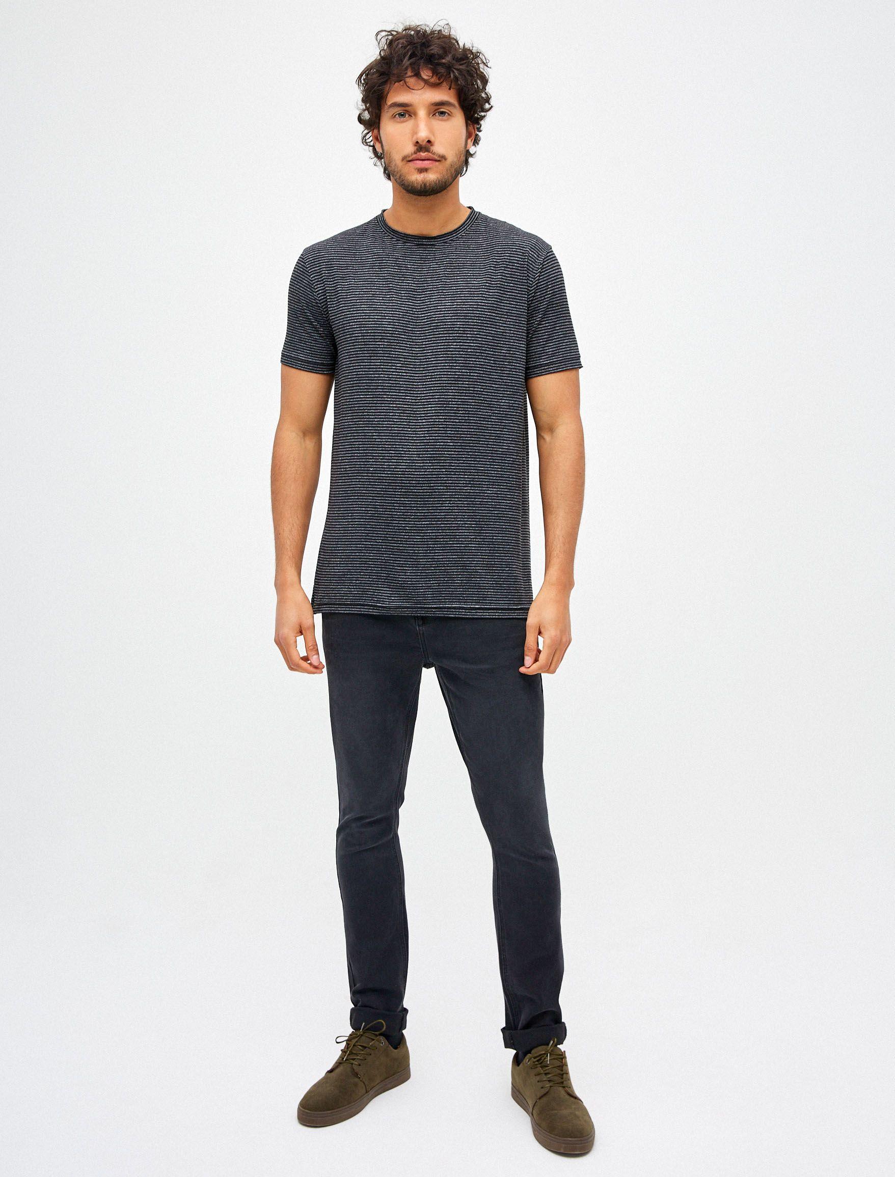 Polera Crew Neck Rayas-3
