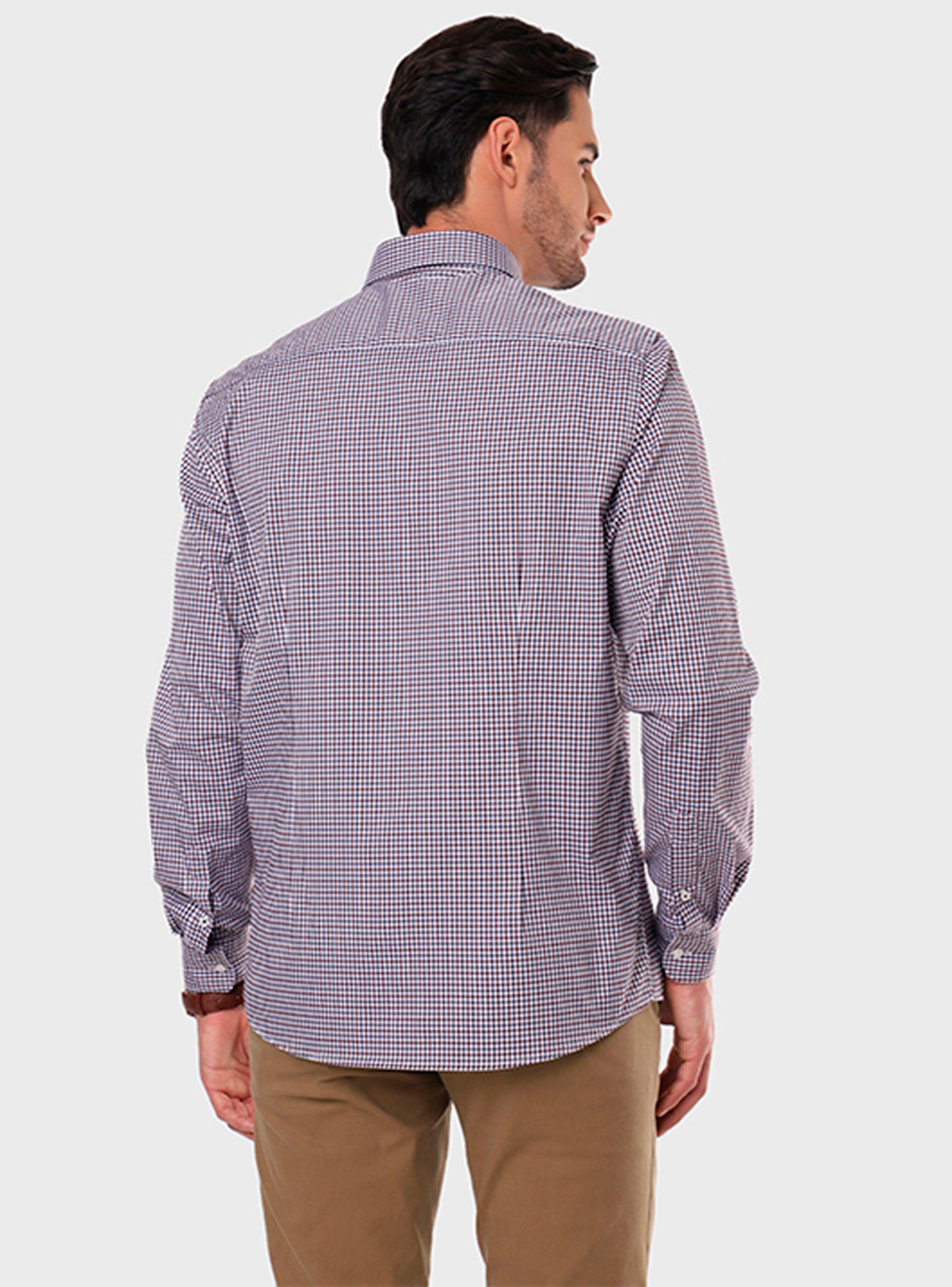 Camisa Mini Cuadrillé Spandex-1