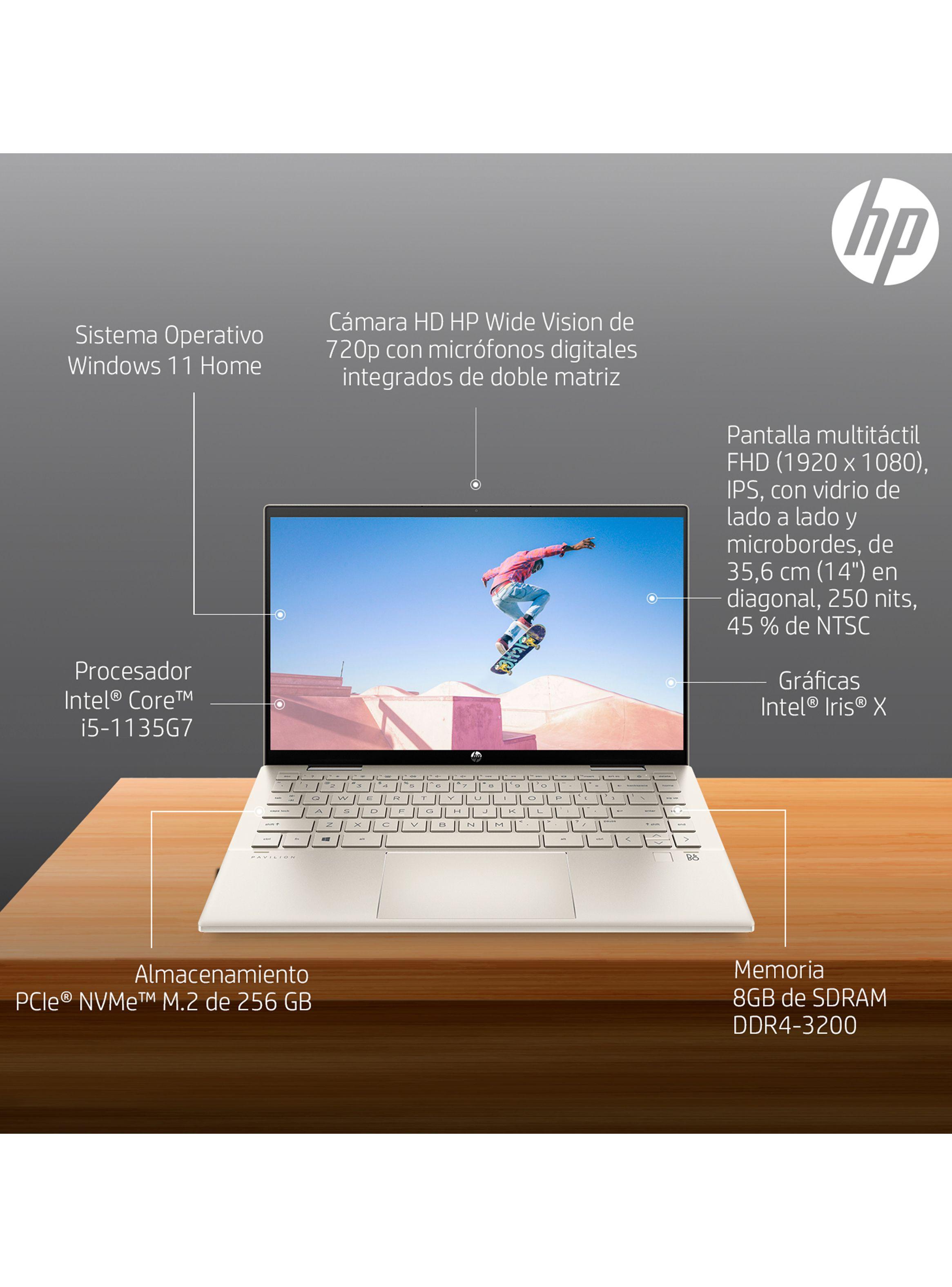 Notebook 2 en 1 14-dy0505la Intel Core i5 1135G7 8GB RAM 256GB SSD 14"-8