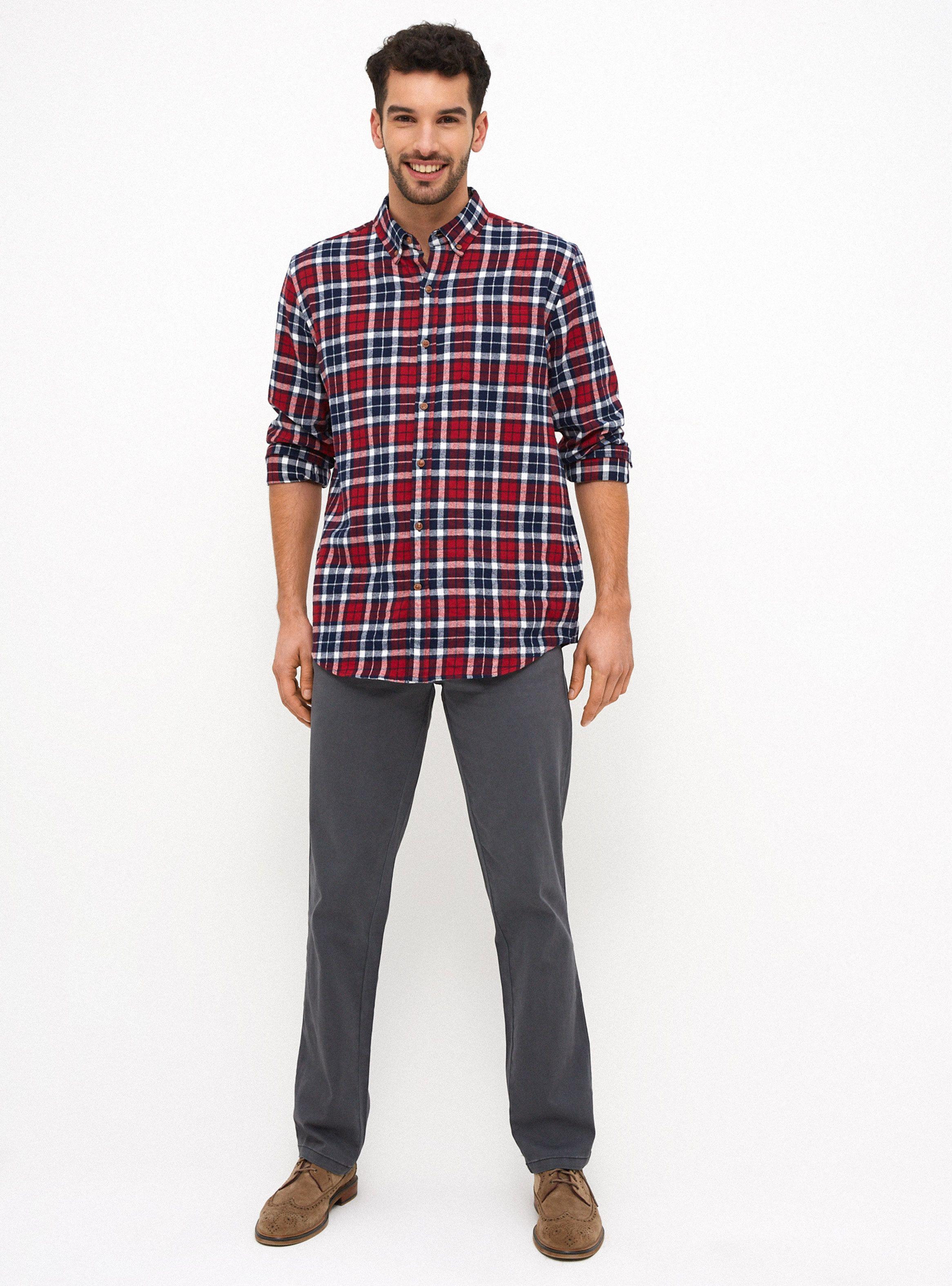 Pantalón Print Regular Básico Chino-3