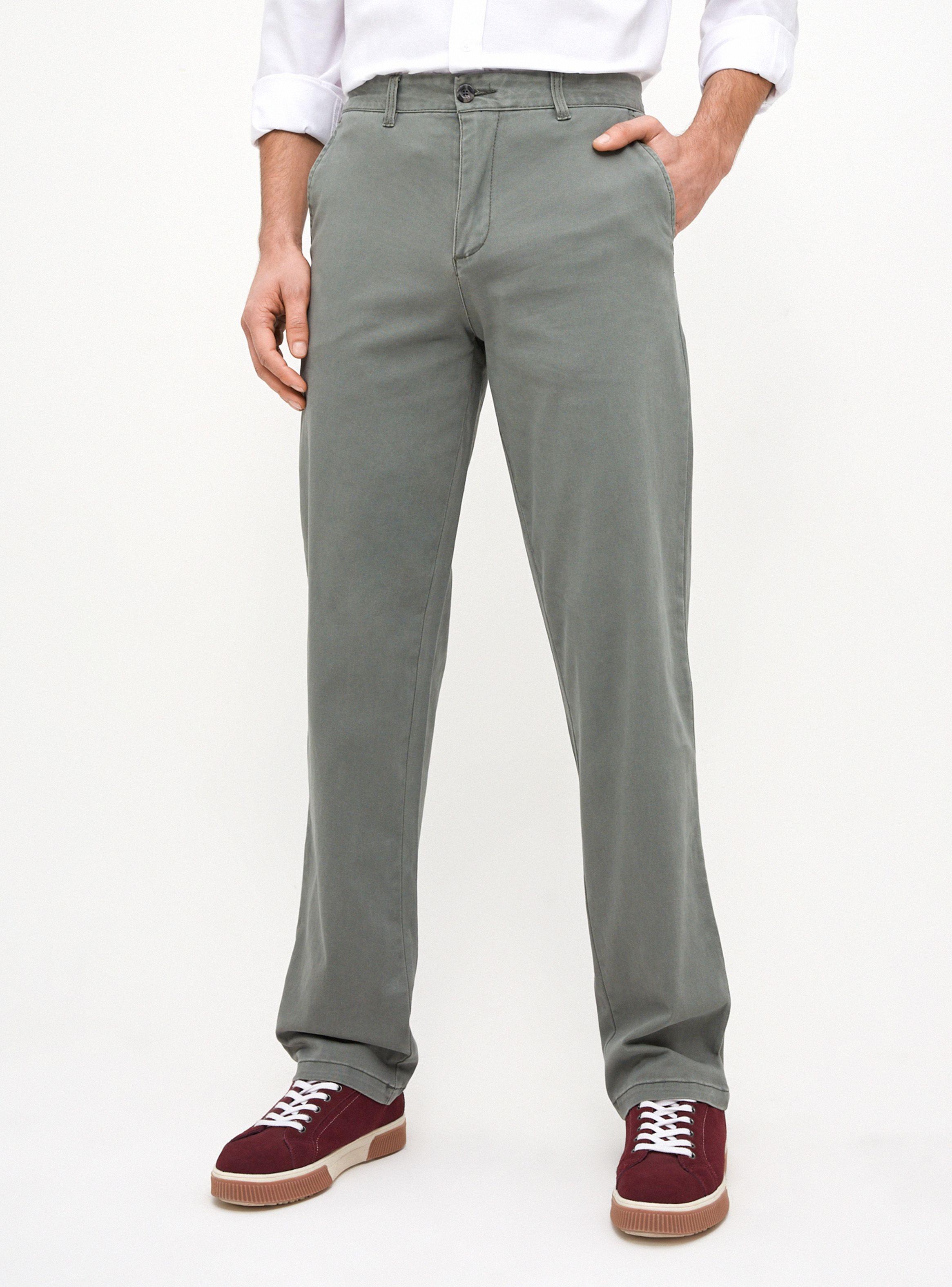 Pantalón Print Regular Básico Chino-0
