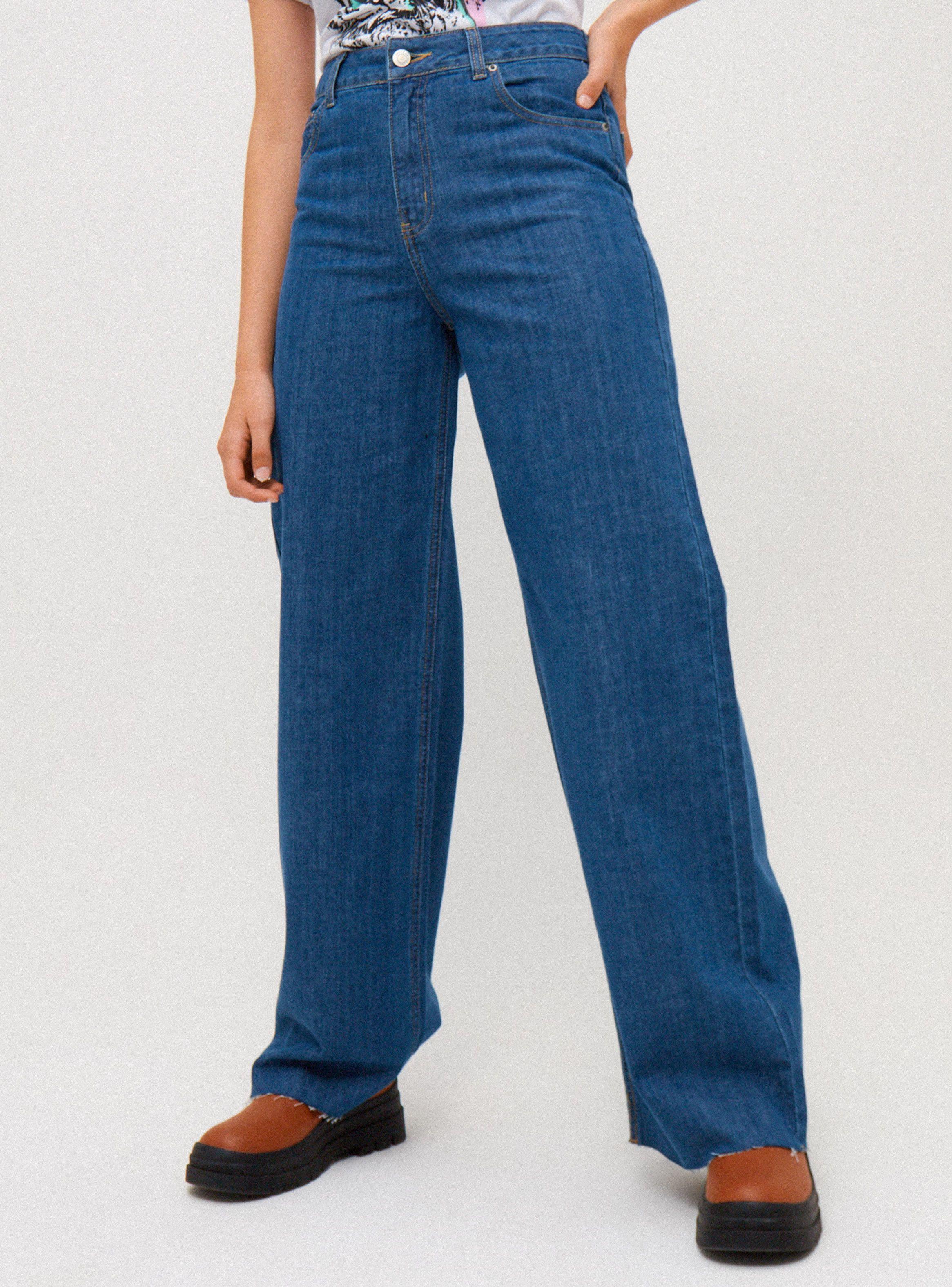 Jeans Wide Leg Basico-0