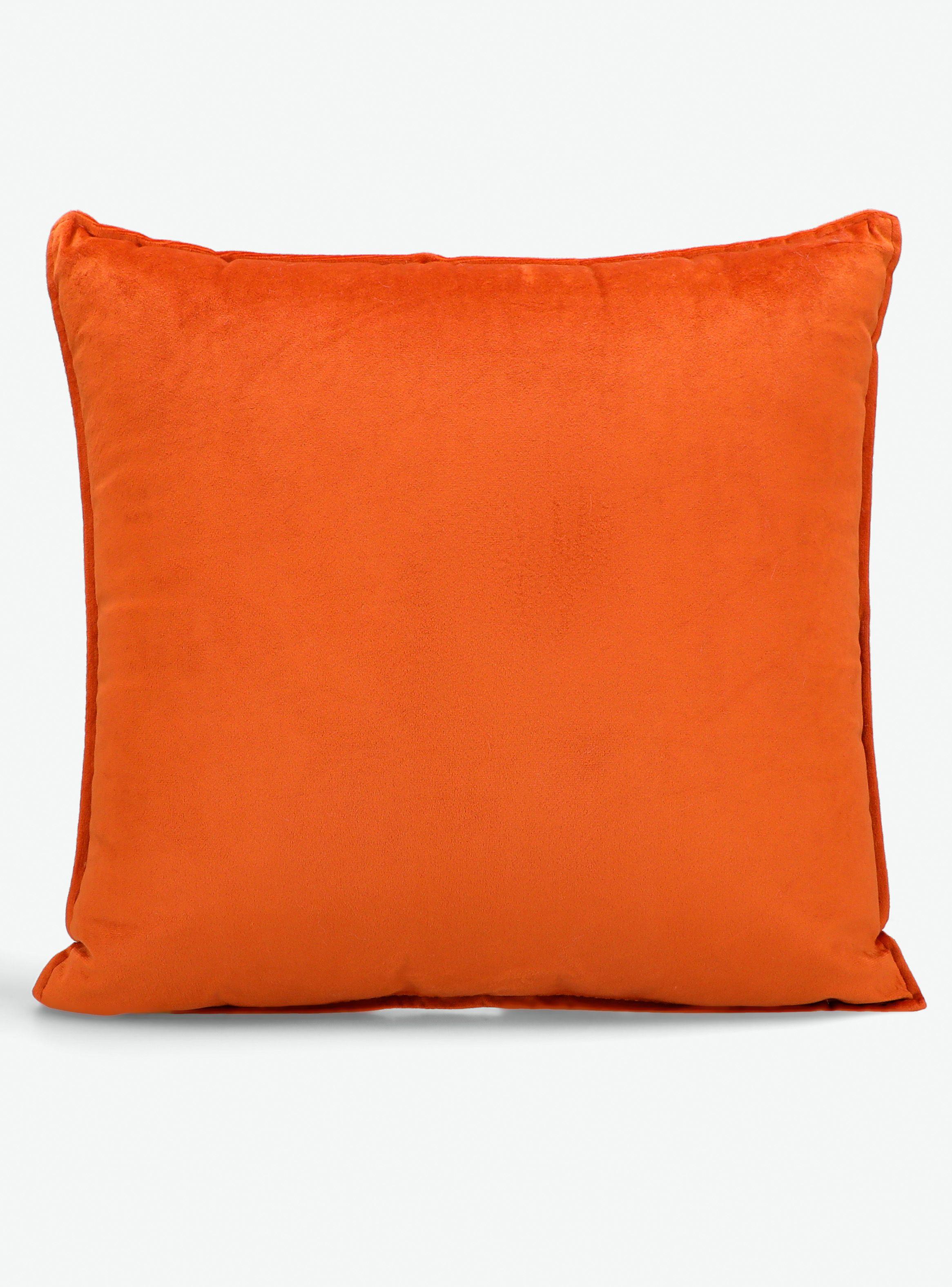 Cojín Velvet 45 x 45 cm Poliéster con Borde Pequeño-0