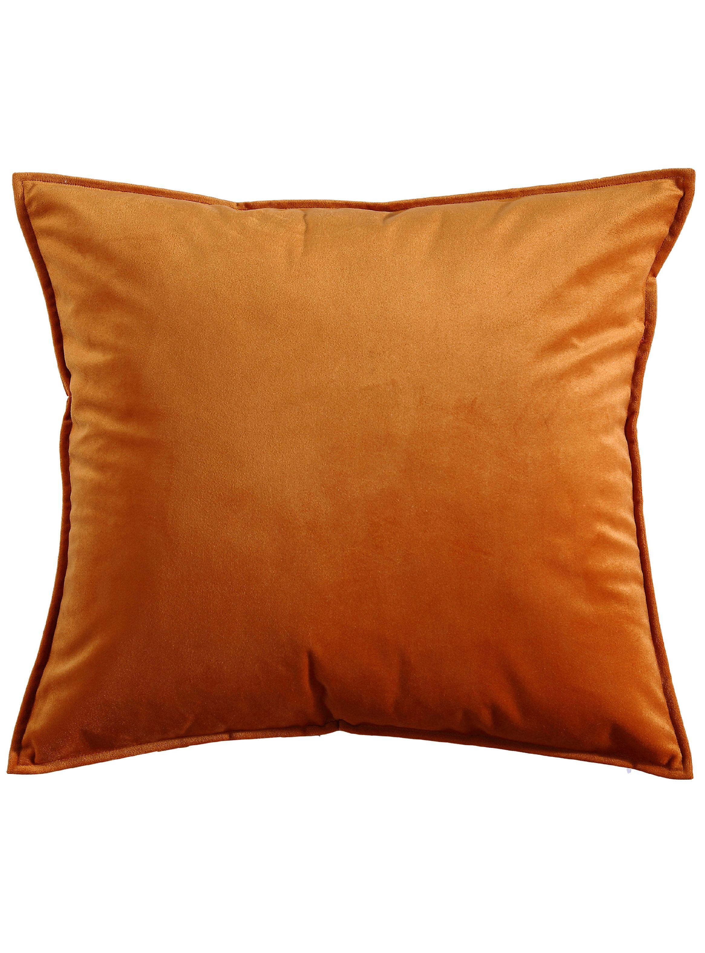 Cojín Velvet 45 x 45 cm Poliéster con Borde Pequeño-0