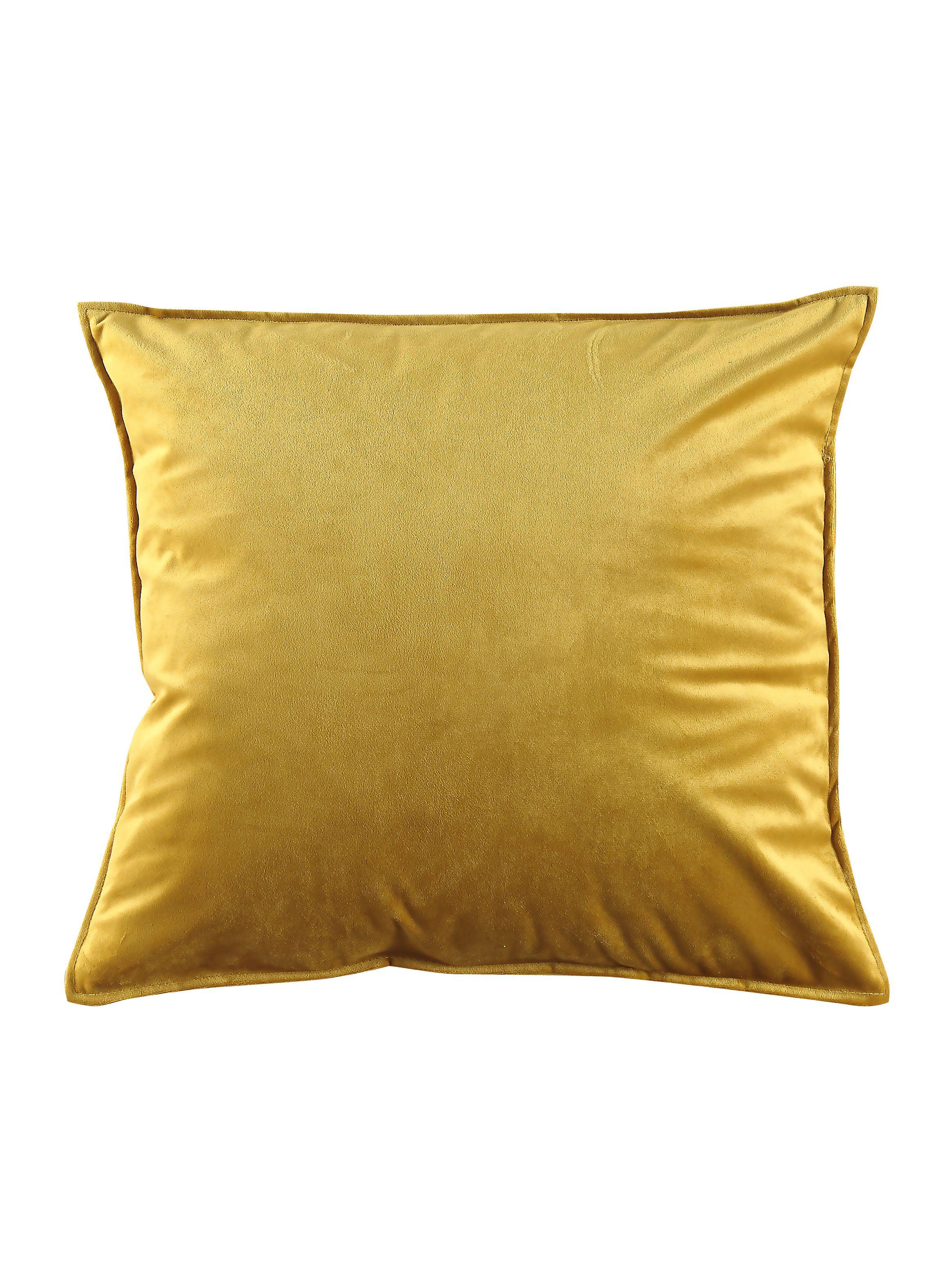 Cojín Velvet 45 x 45 cm Poliéster con Borde Pequeño-0