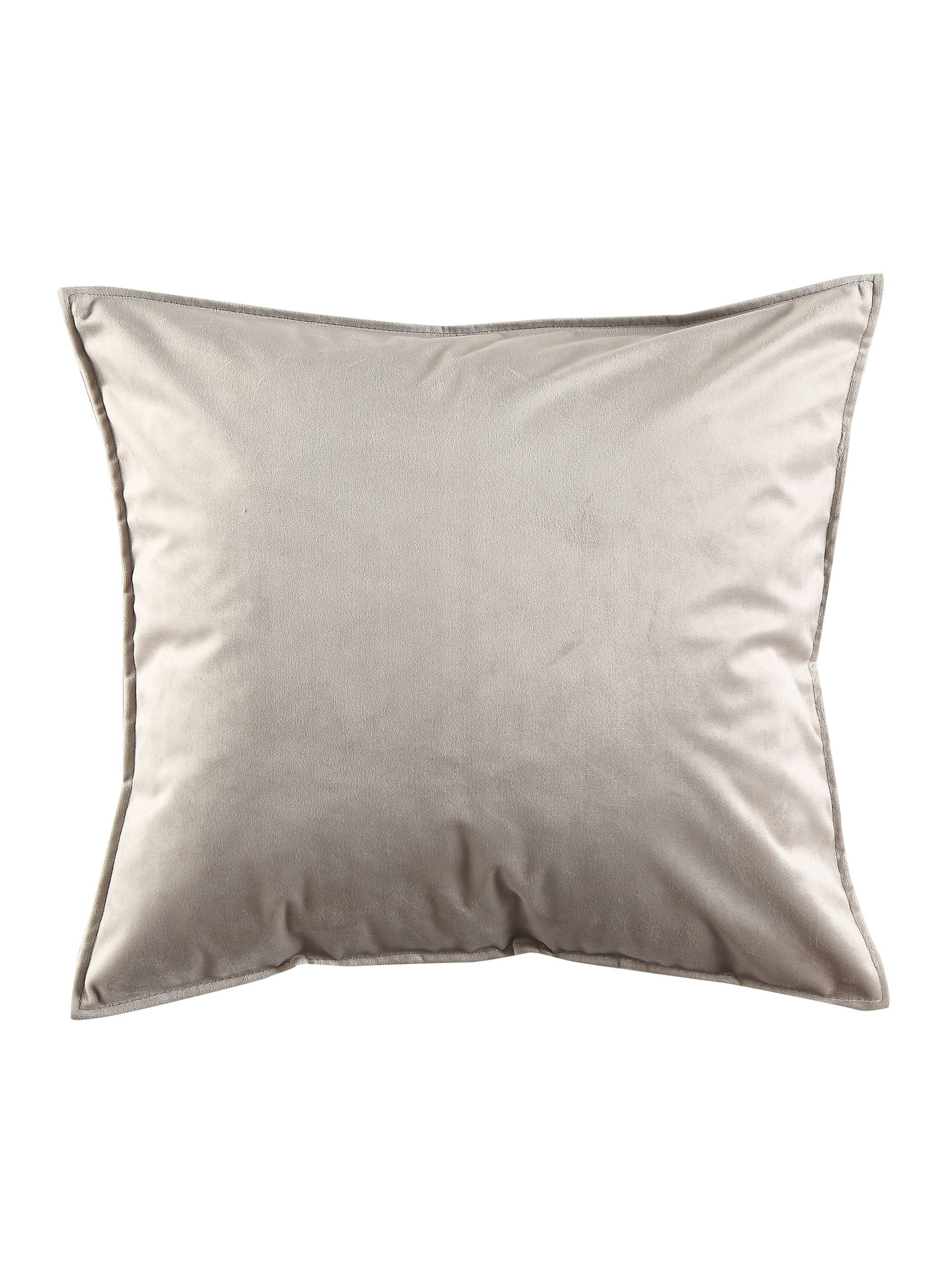 Cojín Velvet 45 x 45 cm Poliéster con Borde Pequeño-0