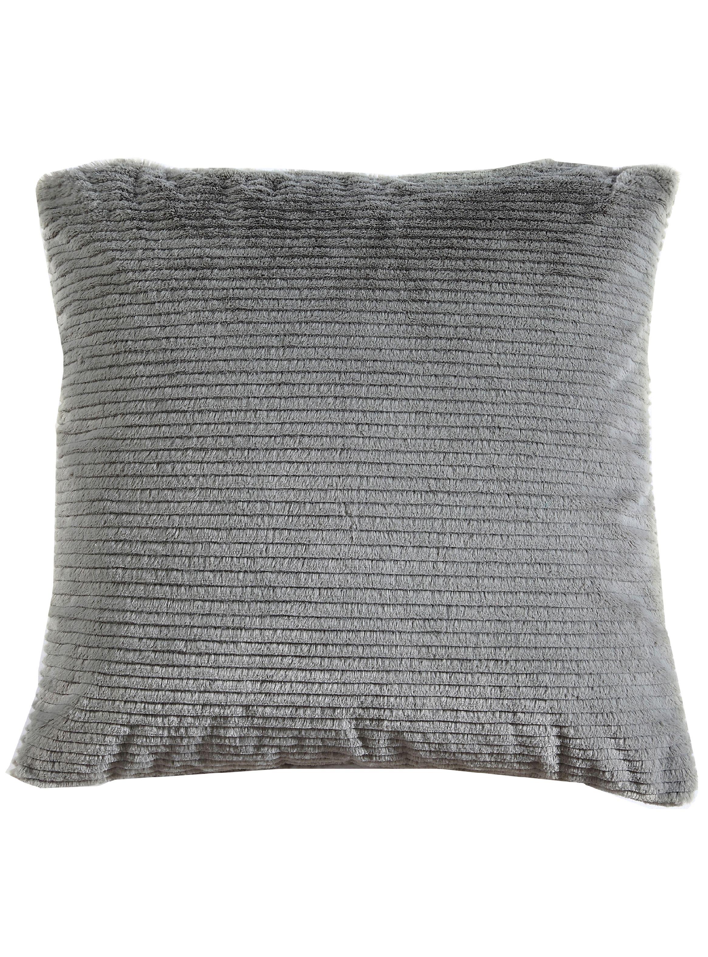 Cojín Alaniz Home Peludo Lineas 45x45 cm-0