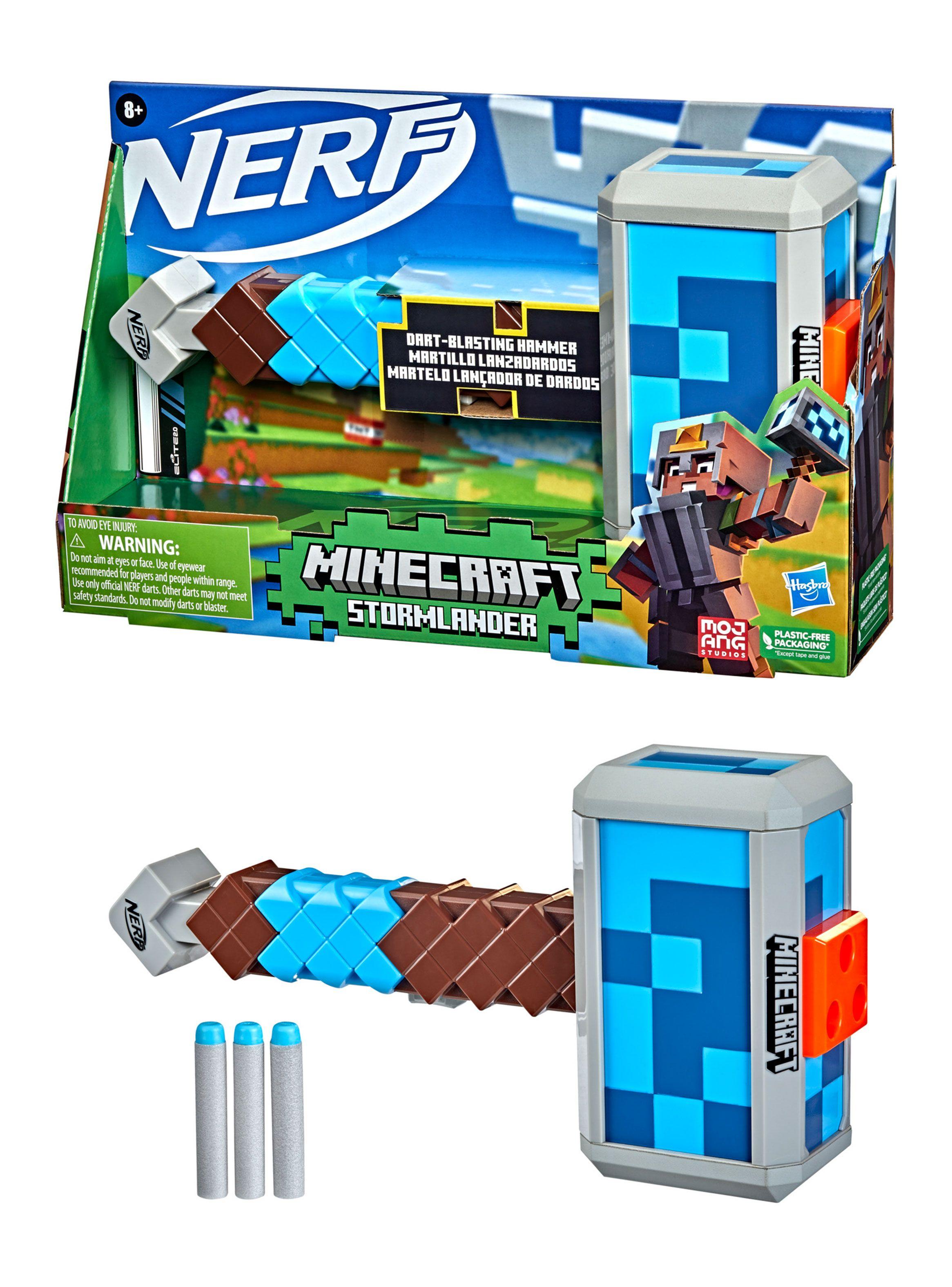 Lanzador Nerf Minecraft Stormlander-1