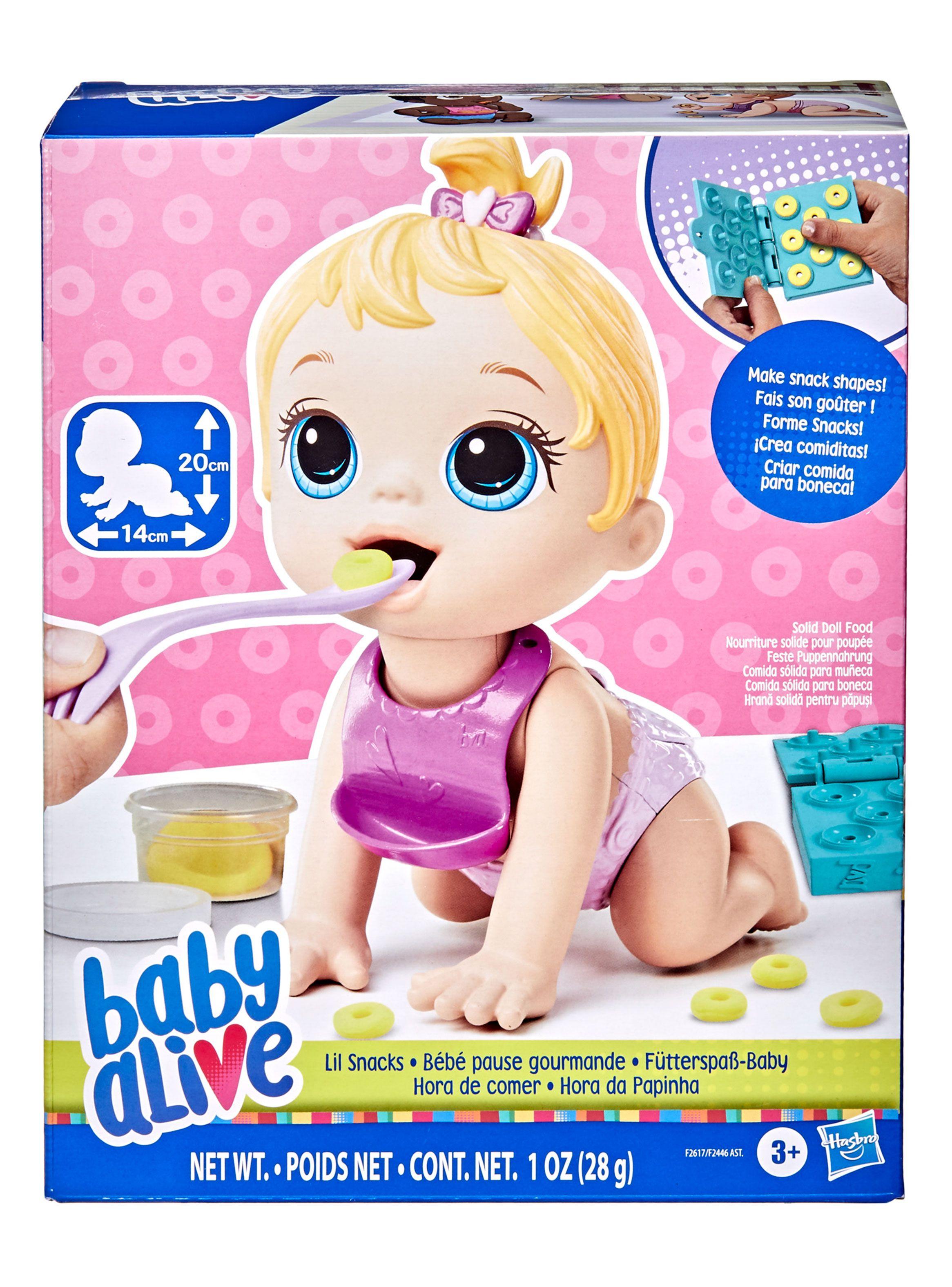 Muñeca Baby Alive Bebé Hora de Comer Rubia-2