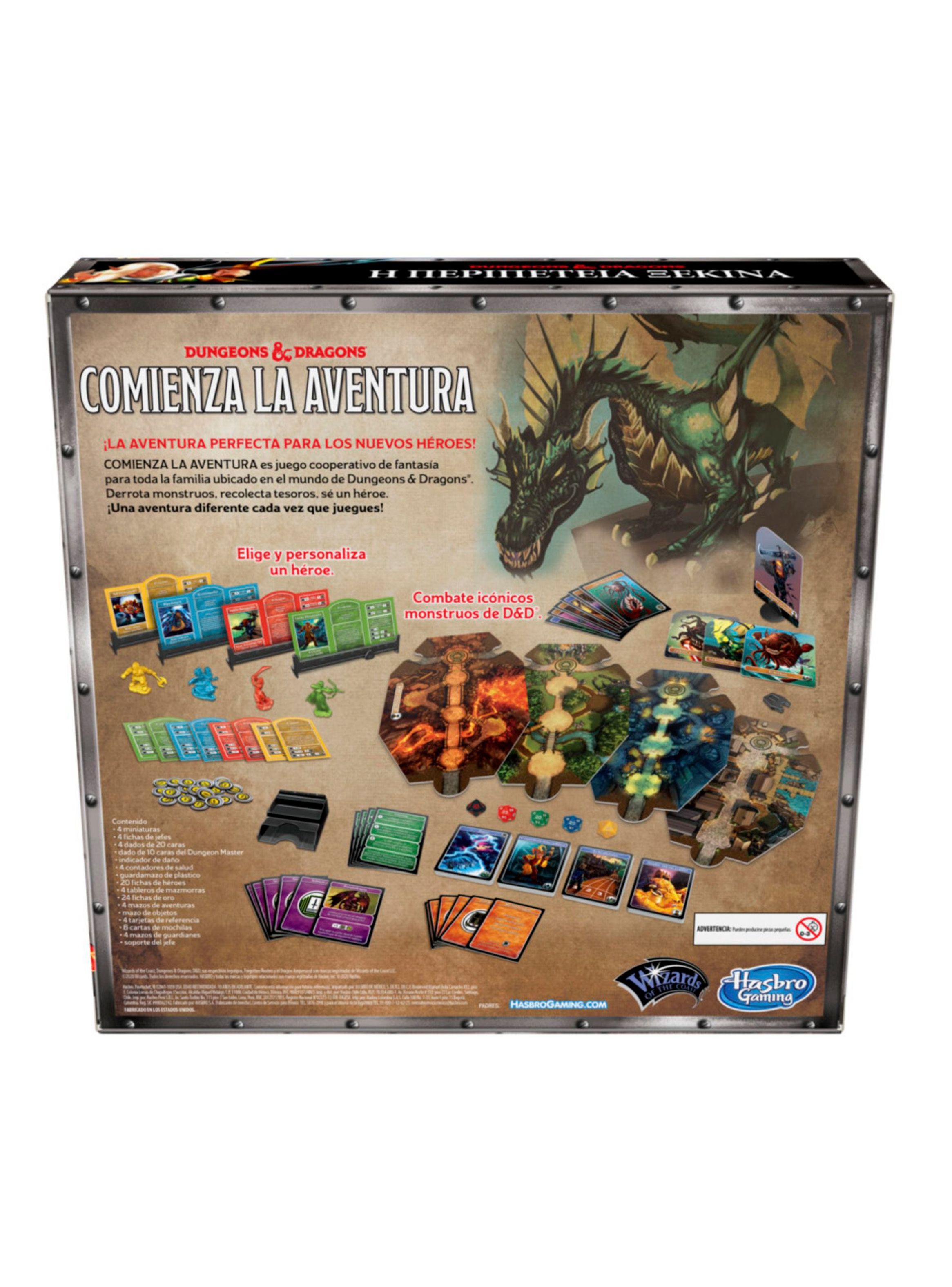 Juego de Tablero Dungeons & Dragons Comienza La Aventura-3