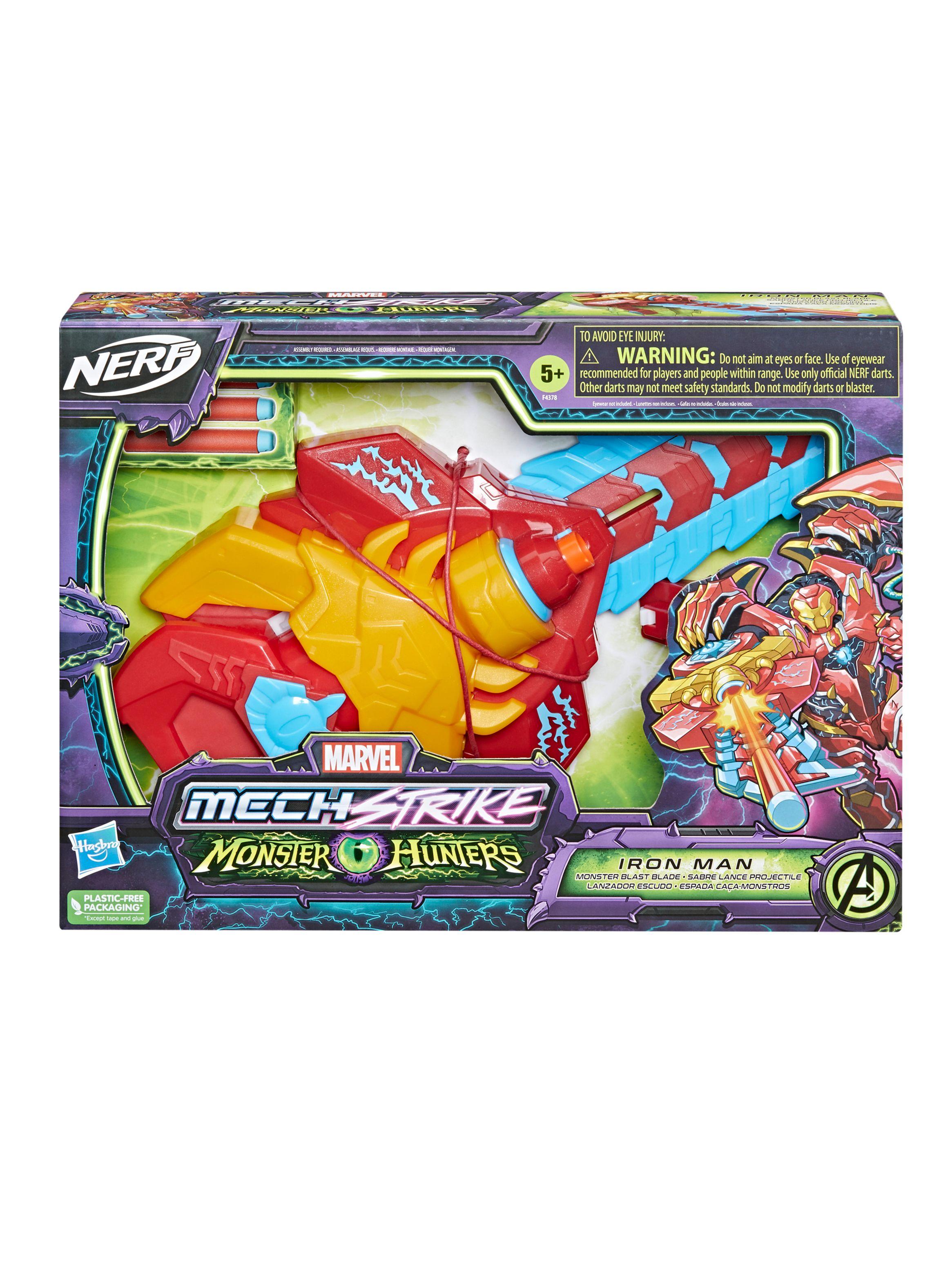 Figura Acción Strike Monster Lanzador Espada Iron Man-2