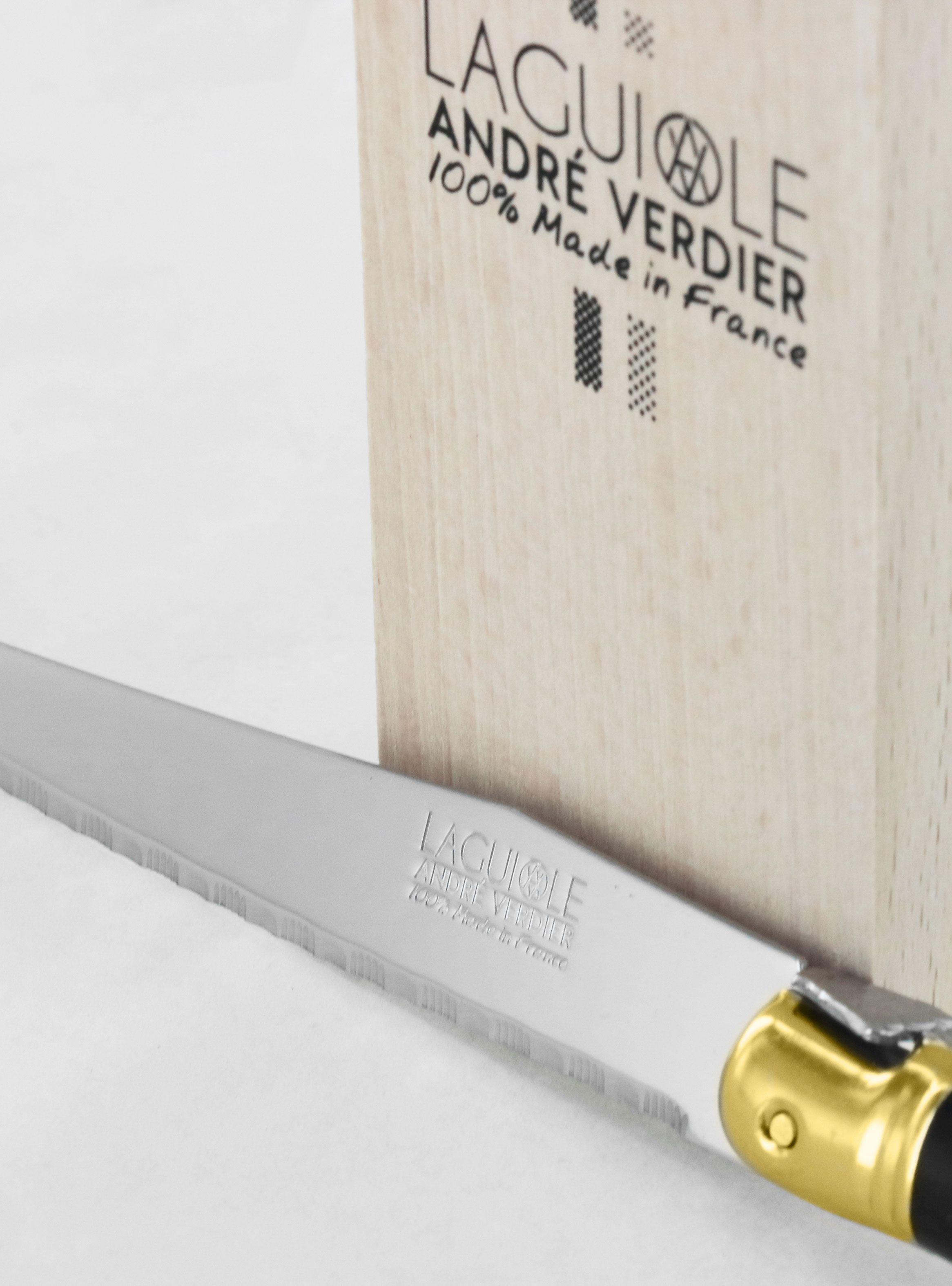 Set 6 Cuchillos Steck Retro Negro-2