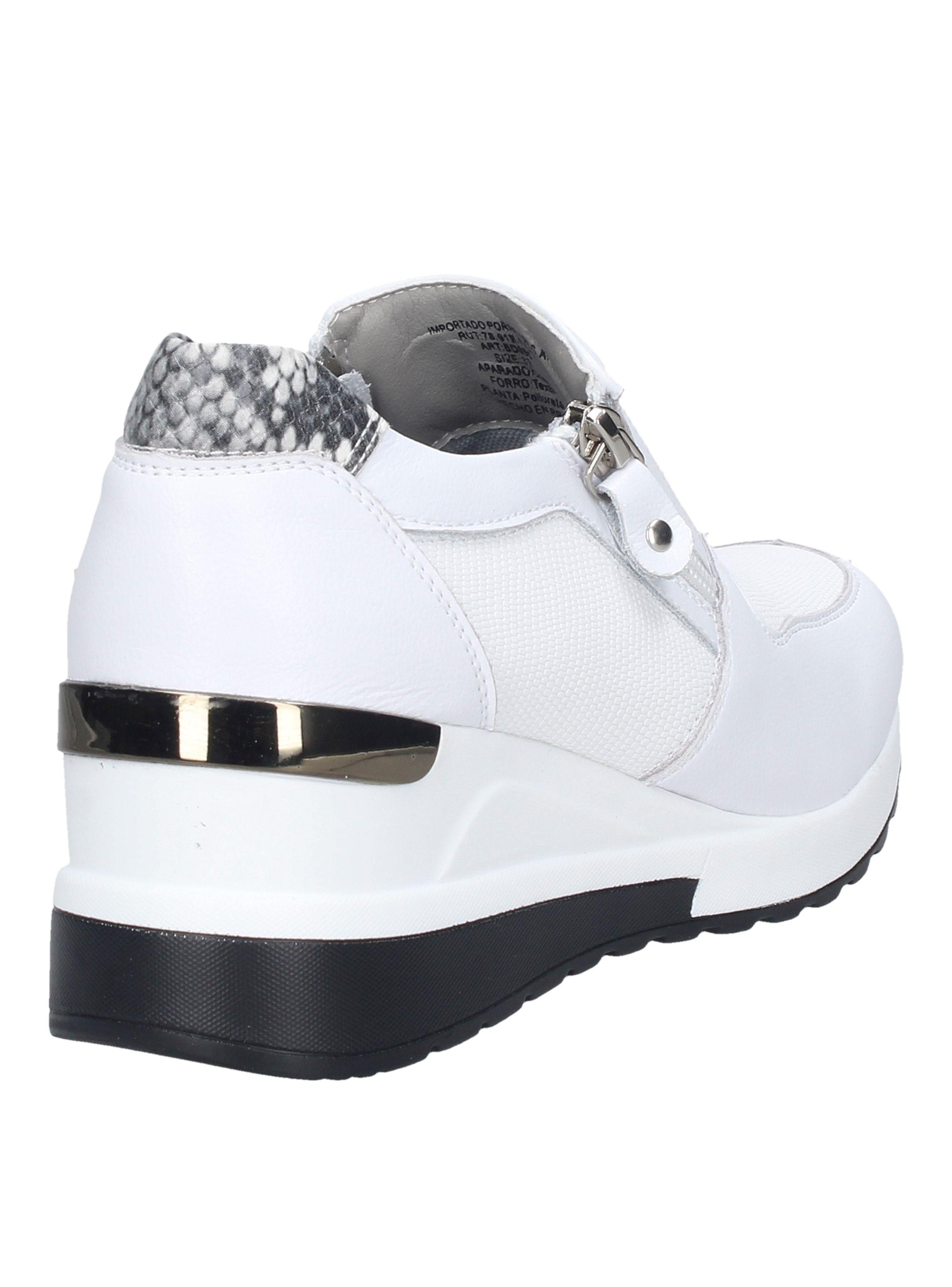 Zapatilla Urbana Cd090 Cuero Mujer-3