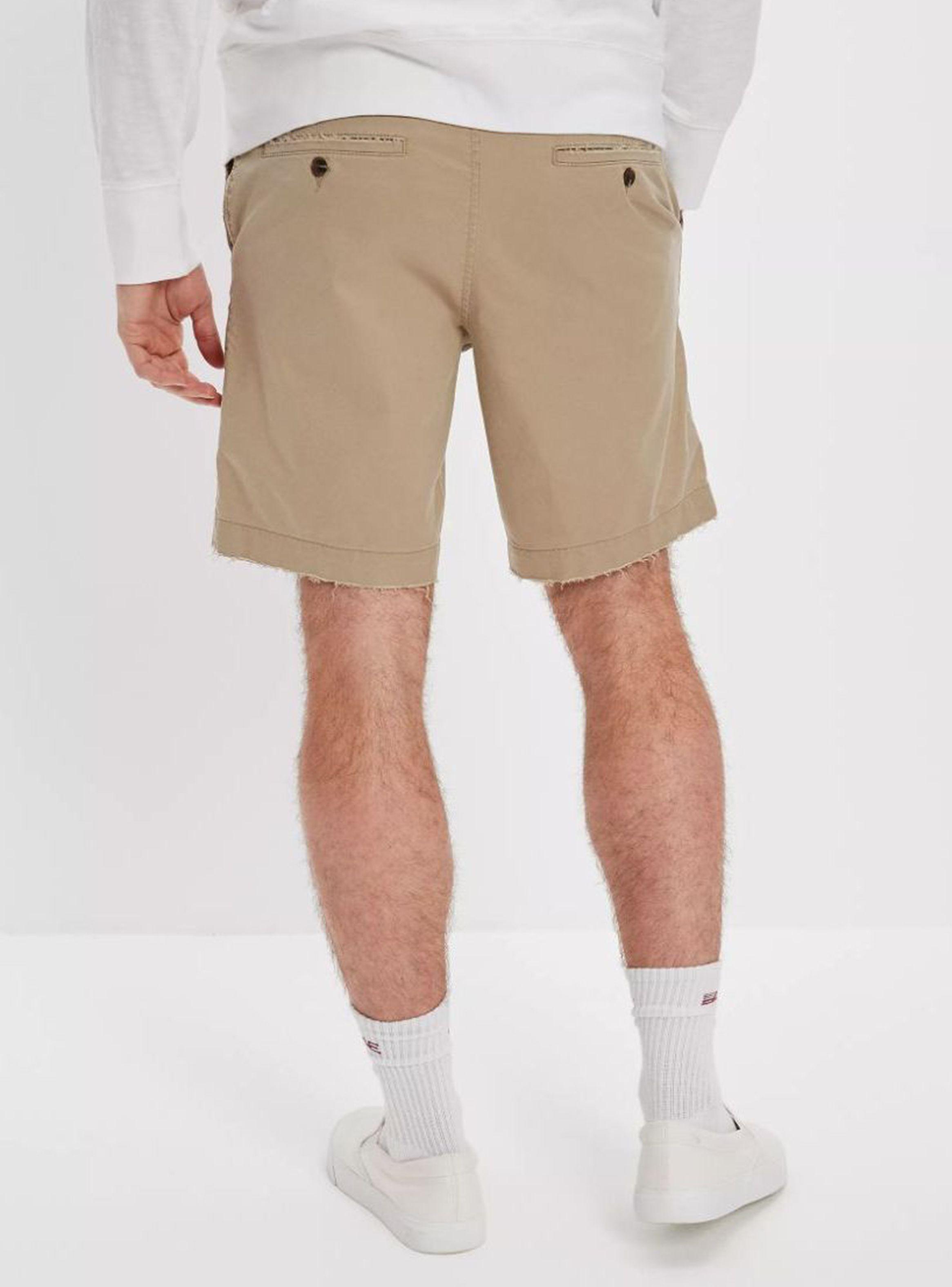 Short Caqui Flex Desgastado 2-1