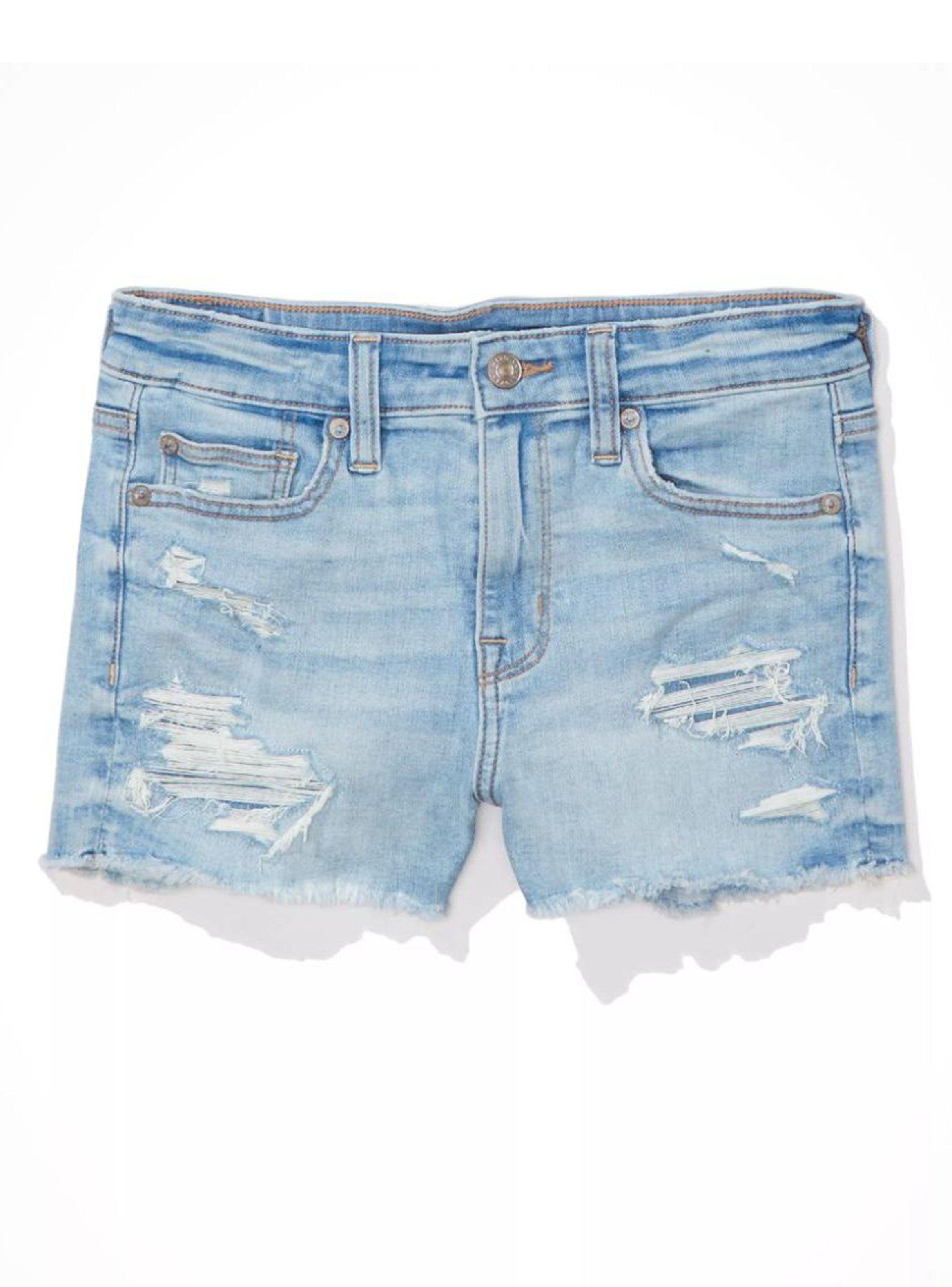 AE Ne(x)t Level High-Waisted Denim Short-3