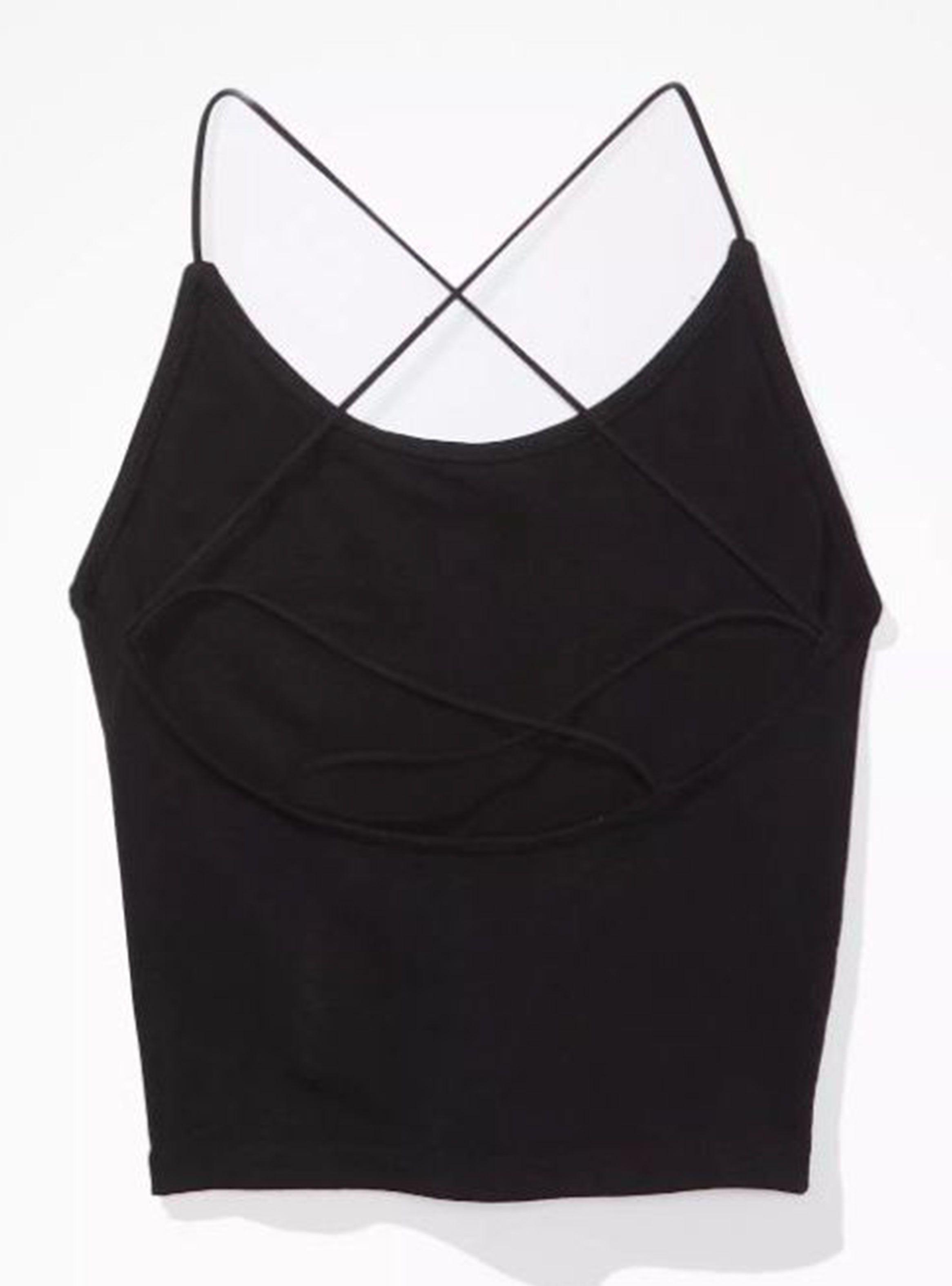 Crop Top Strappy-Go-Lucky Liso-2