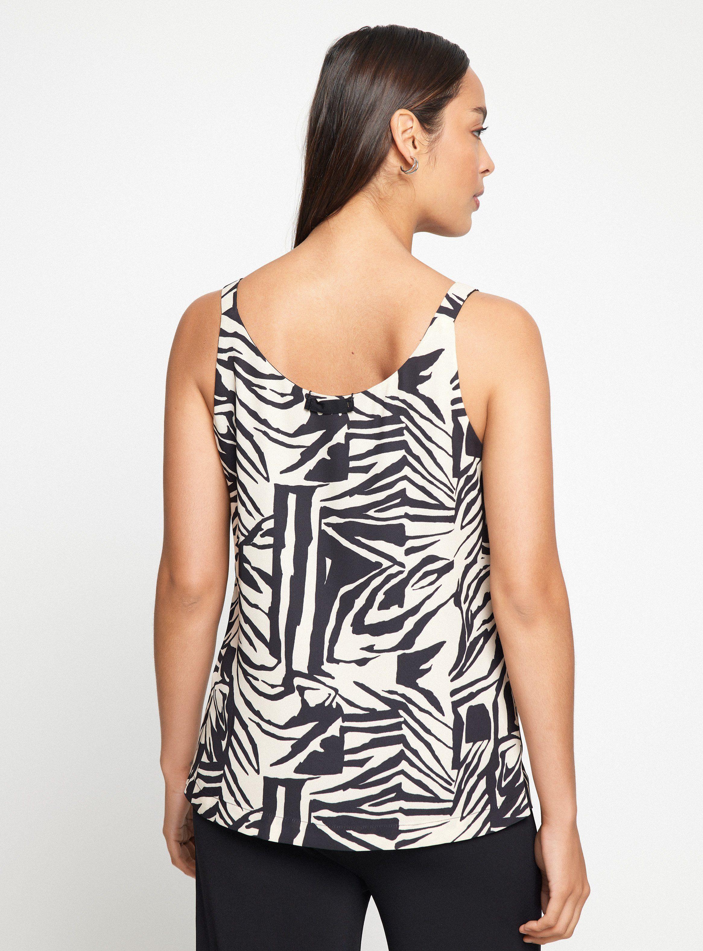 Blusa Reversible Gasa y Satín-3