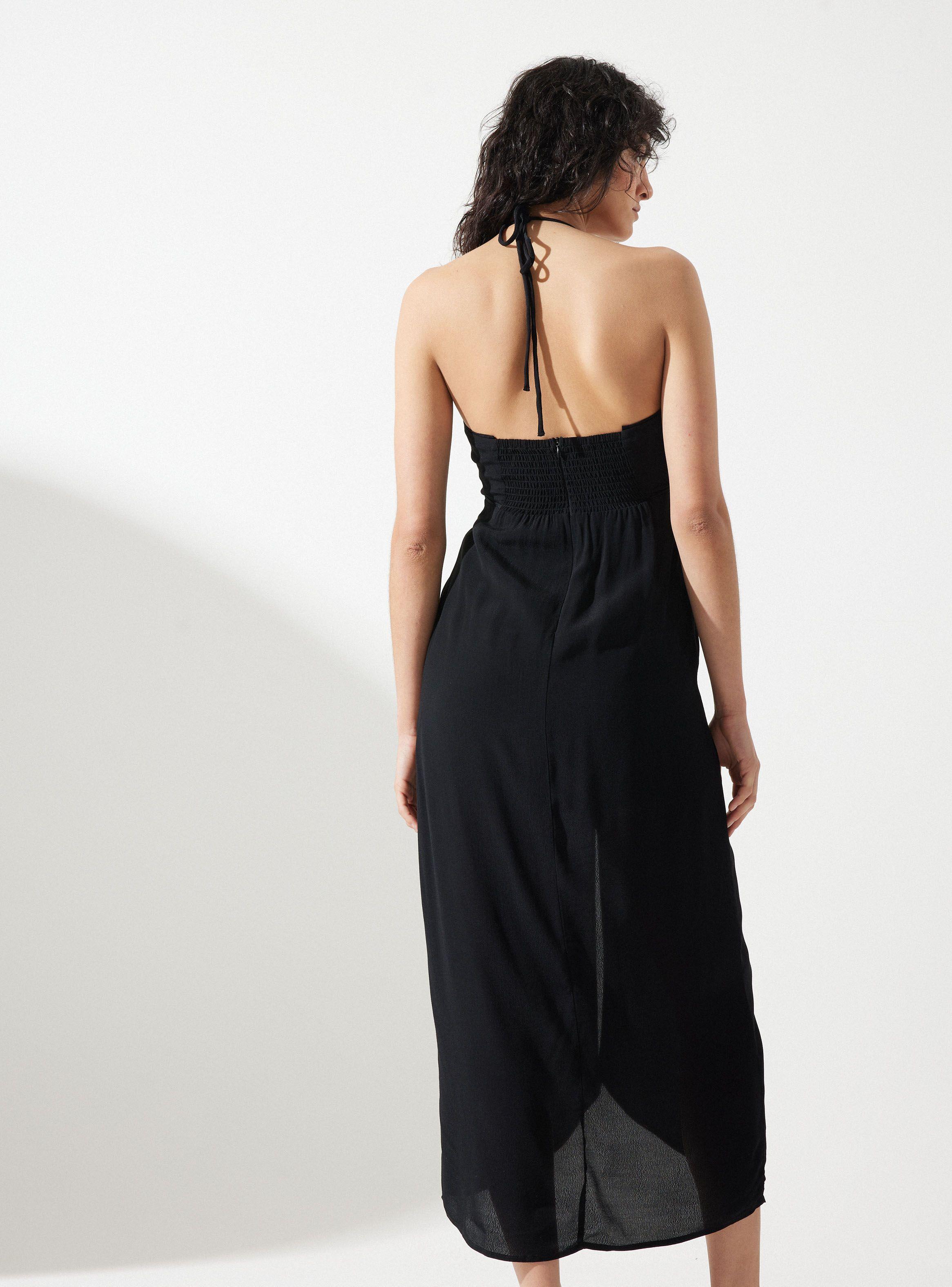 Vestido Largo con Escote Cass-1