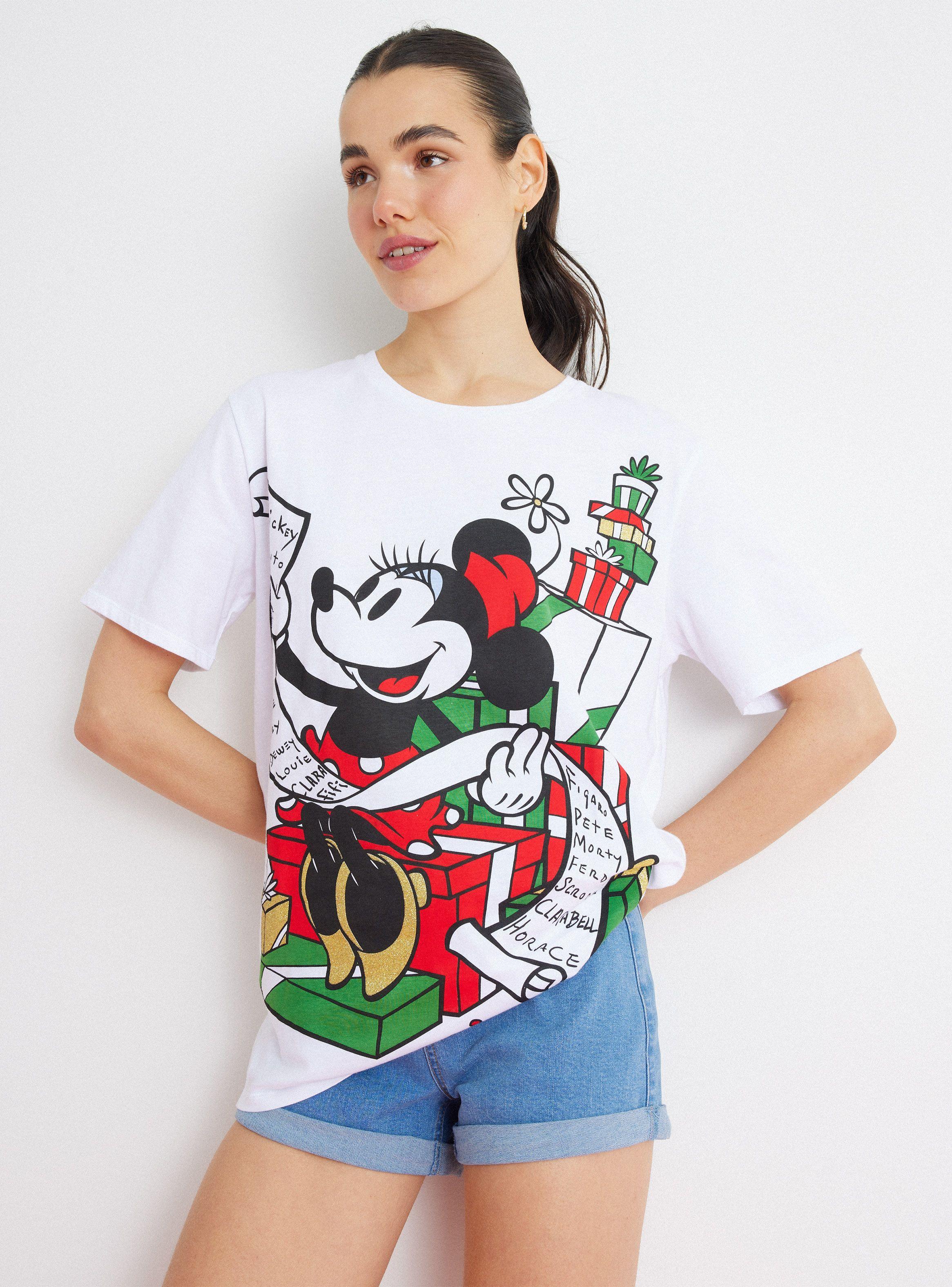 Polera Licencia Disney Navidad Minnnie Regalos-0