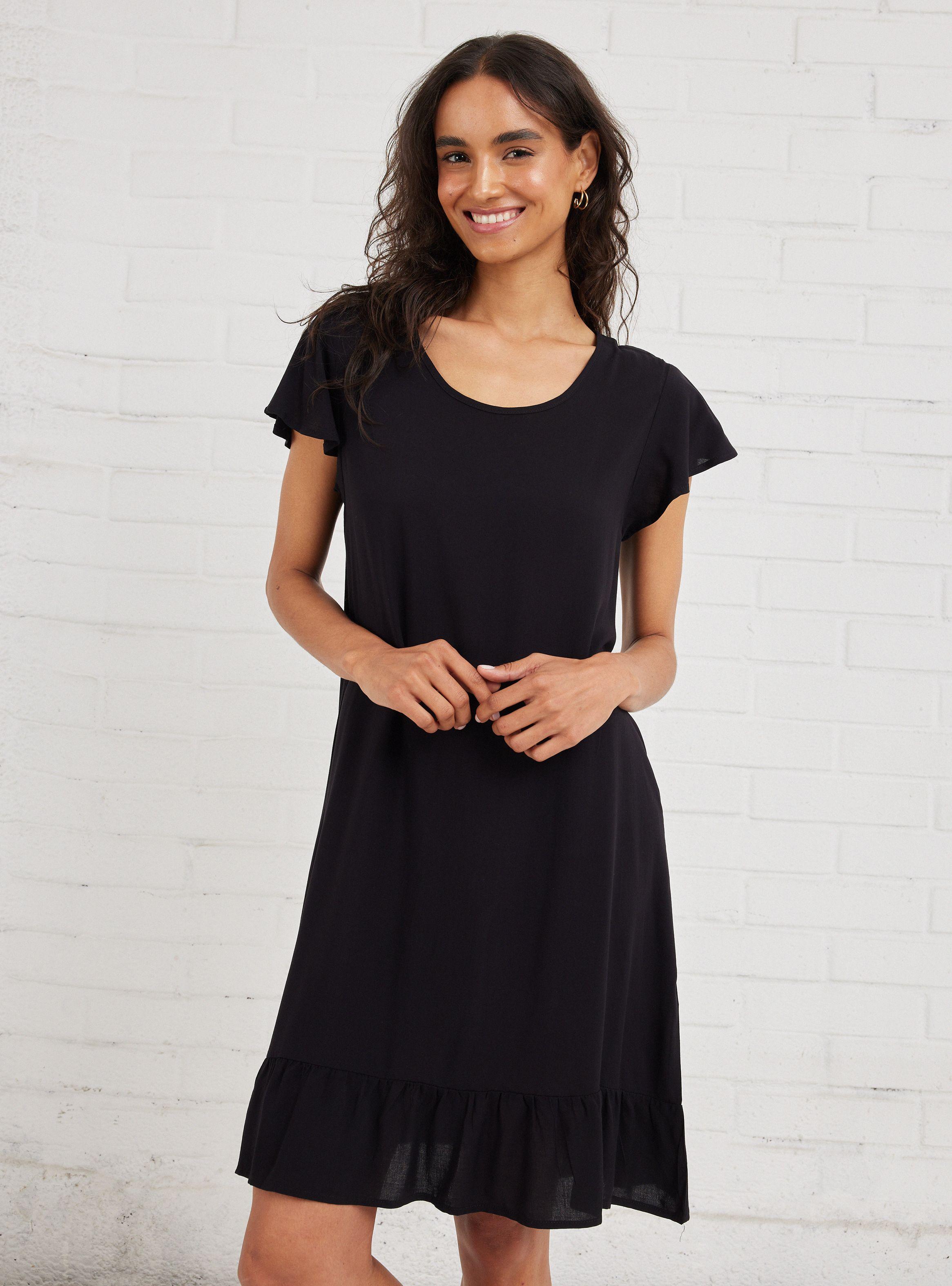 Vestido Vuelos en Mangas y Ruedo-0