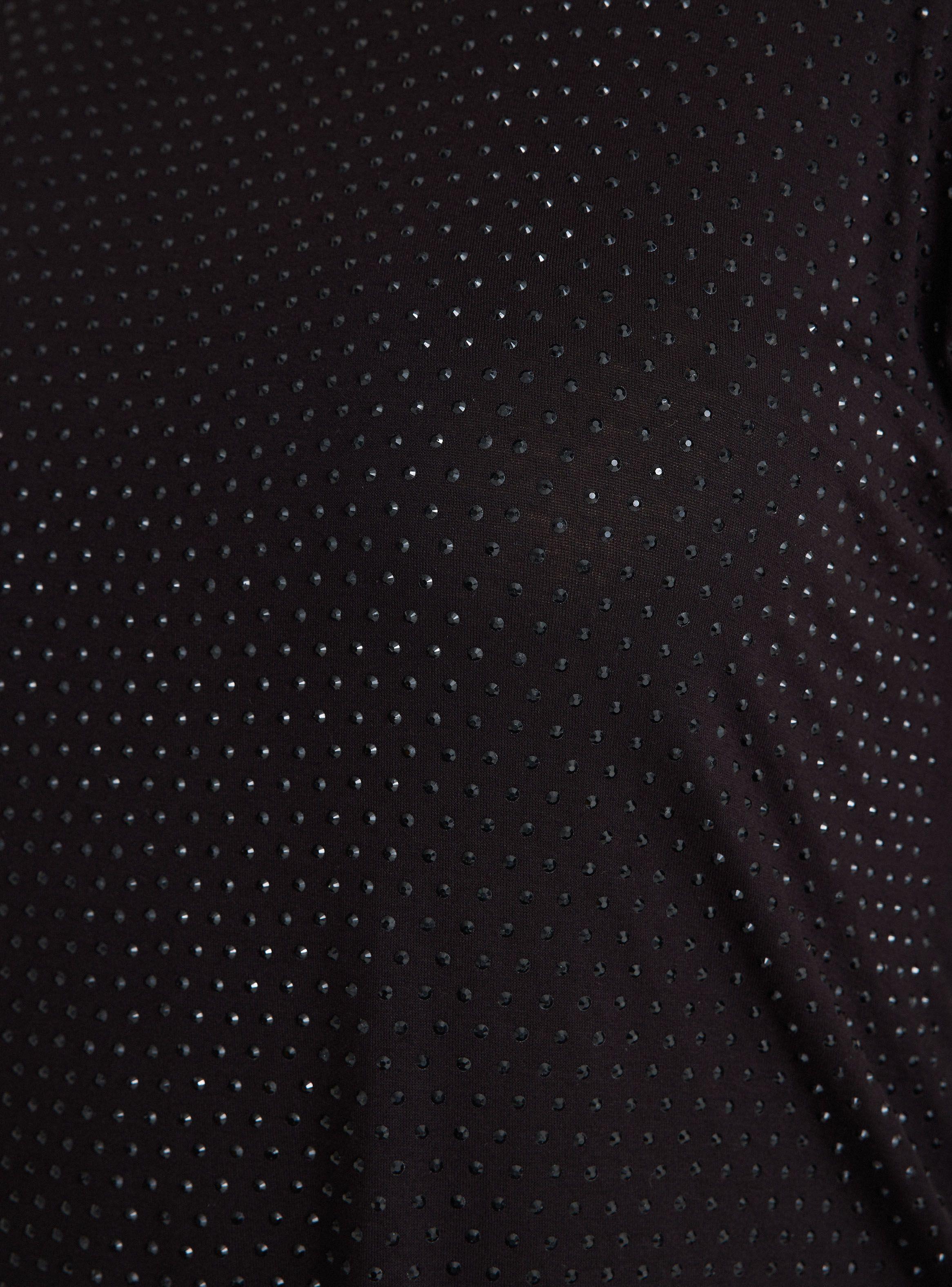 Polera Fluida con Aplicación de Brillos-3