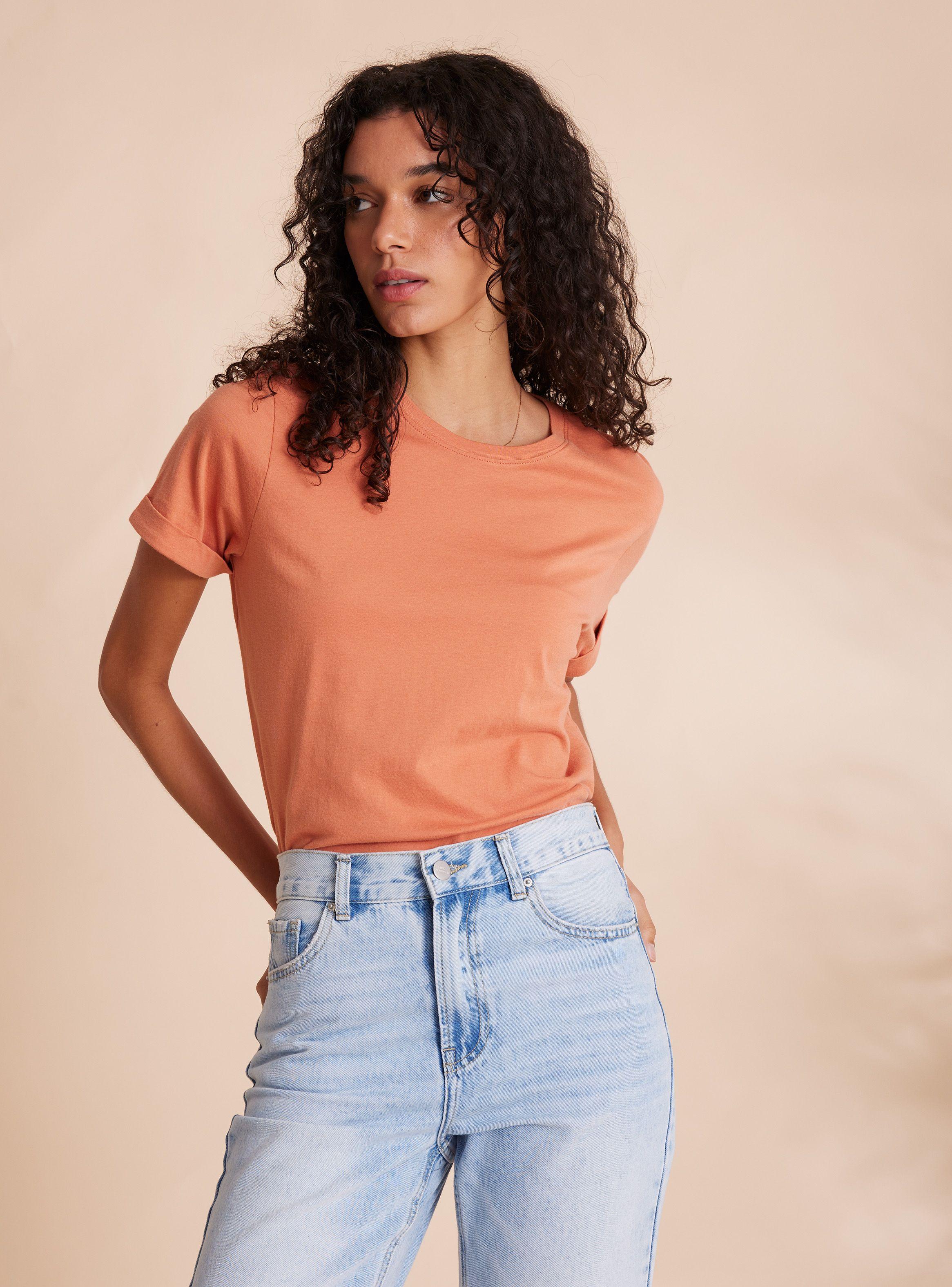Polera Cuello Redondo Básica Algodón Pima-0