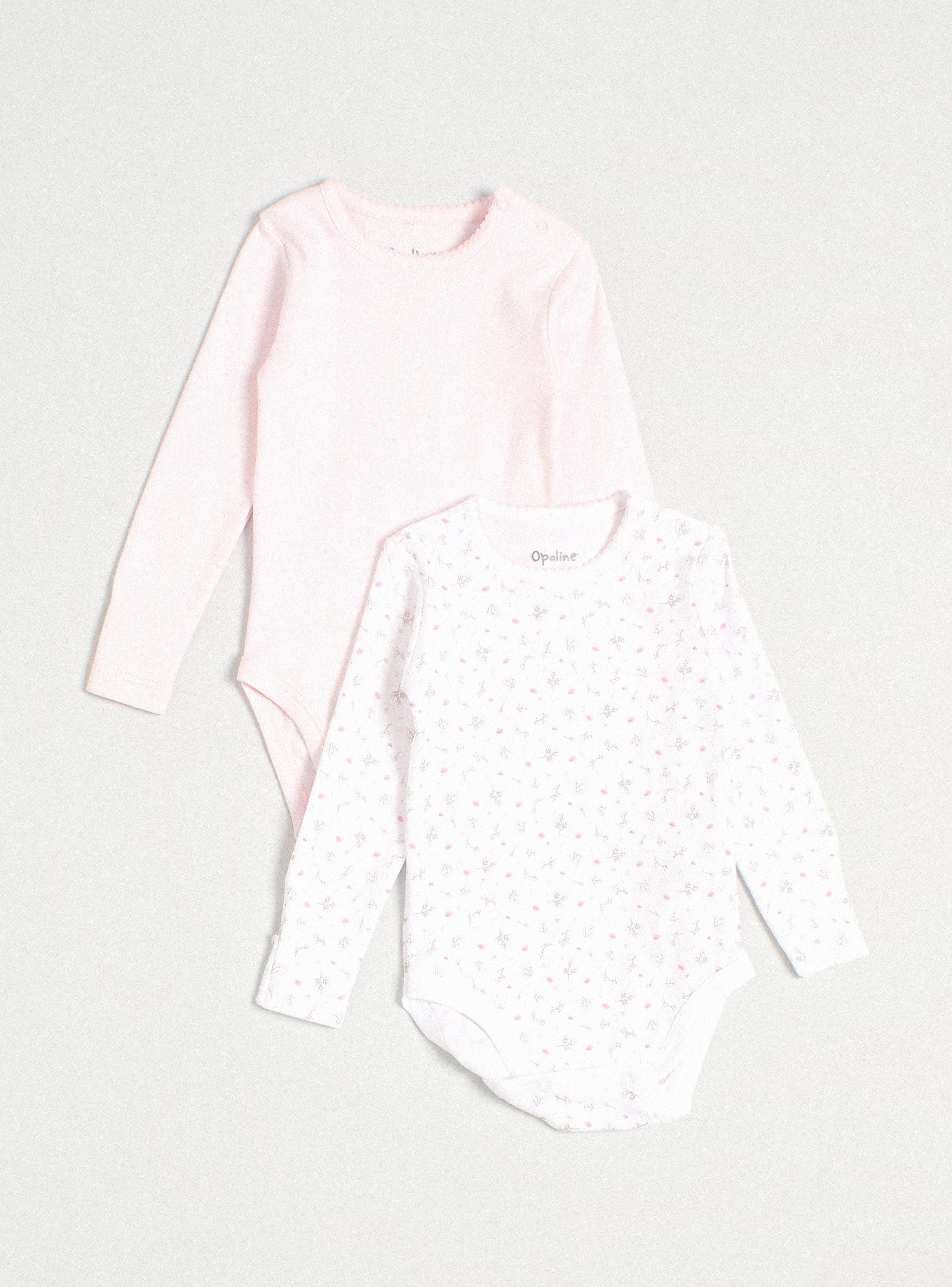 Bipack Body Algodón Niña-0