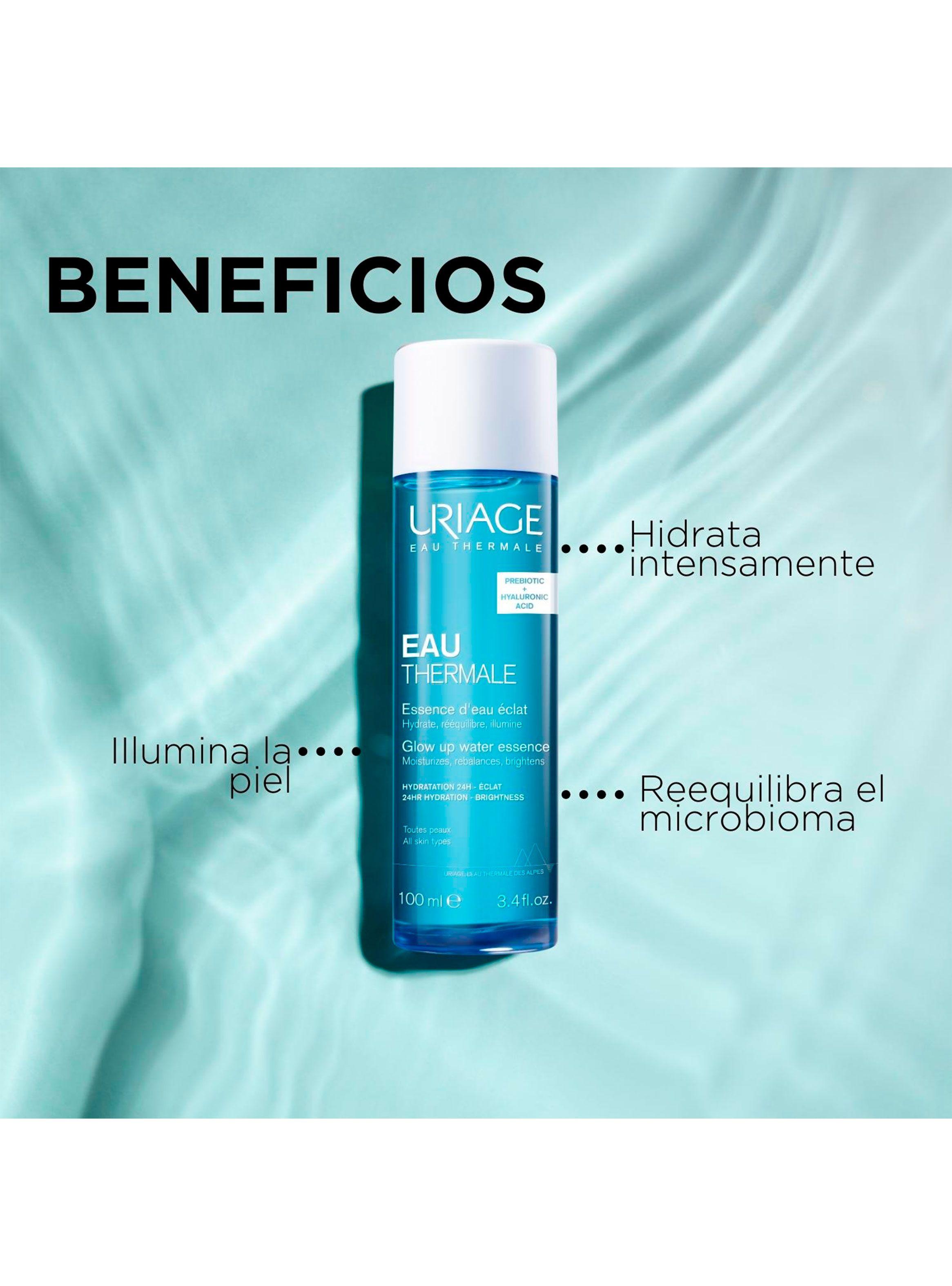 Esencia de Agua Iluminadora Eau Thermale 100ml de Uriage-4