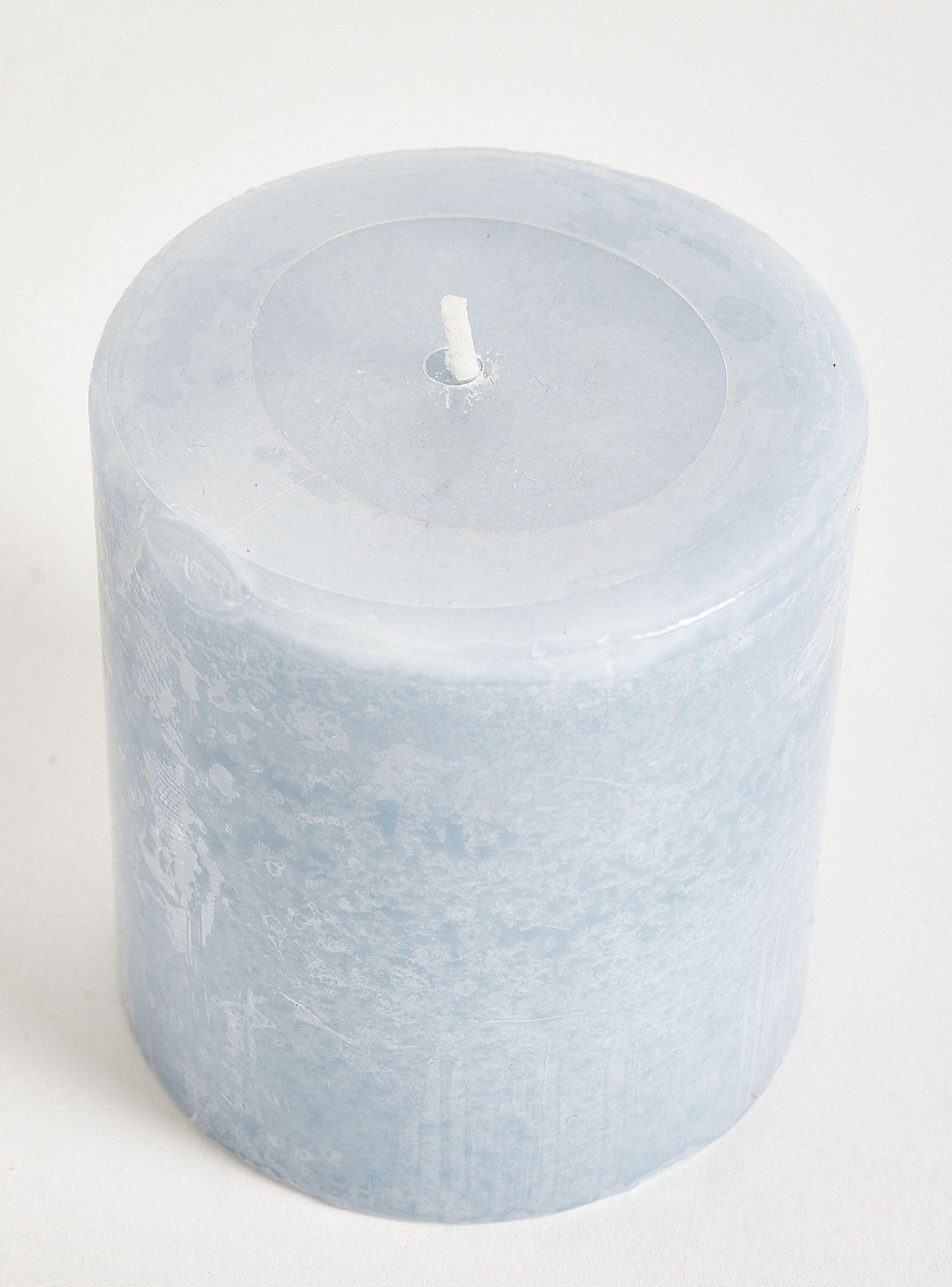 Vela Pilar Celeste 7.5 cm-3