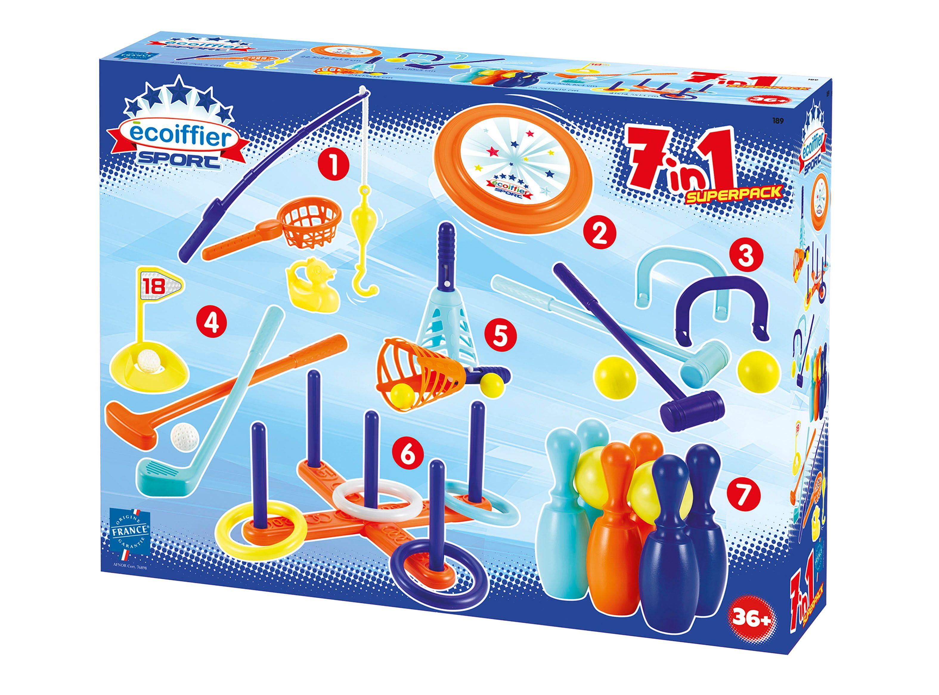 Set de 7 Juegos Ecoiffier-0