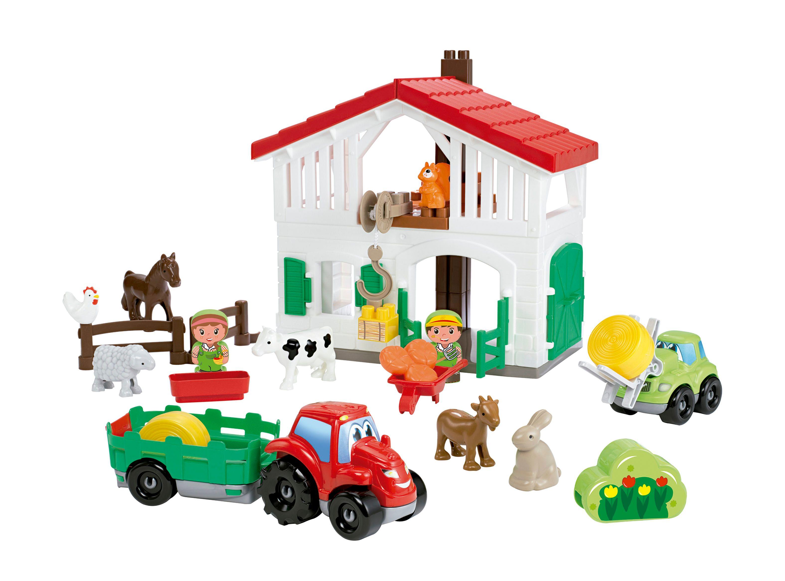 Granja y Tractor con Accesorios Ecoiffier-0