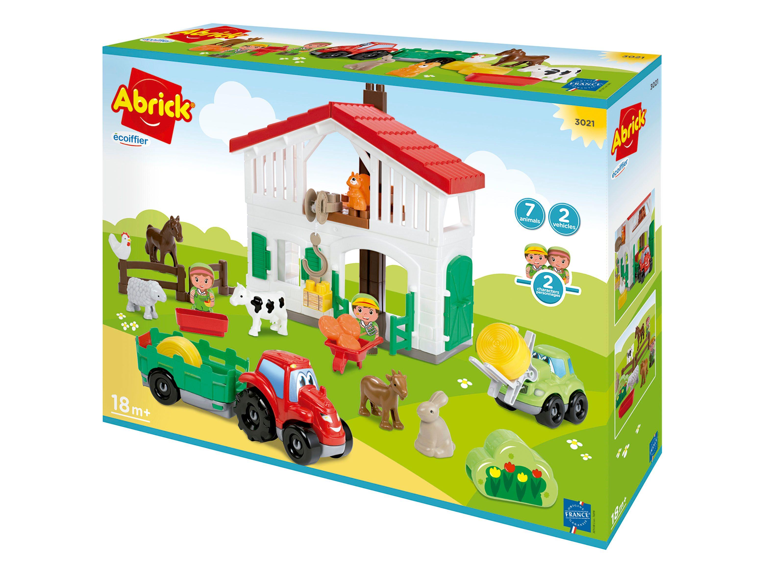 Granja y Tractor con Accesorios Ecoiffier-2