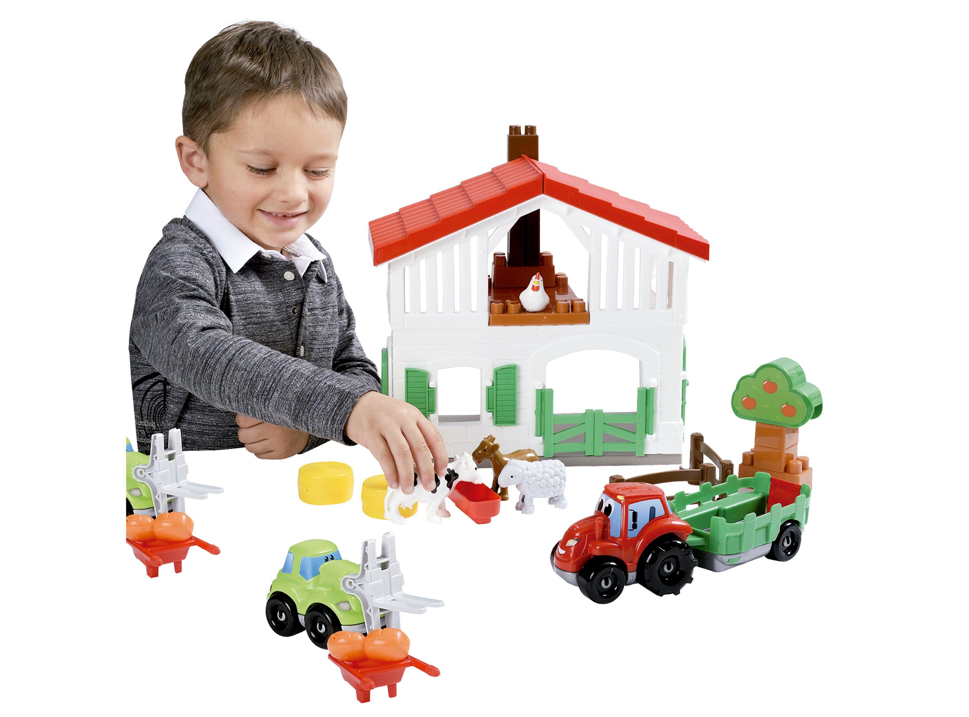 Granja y Tractor con Accesorios Ecoiffier-1
