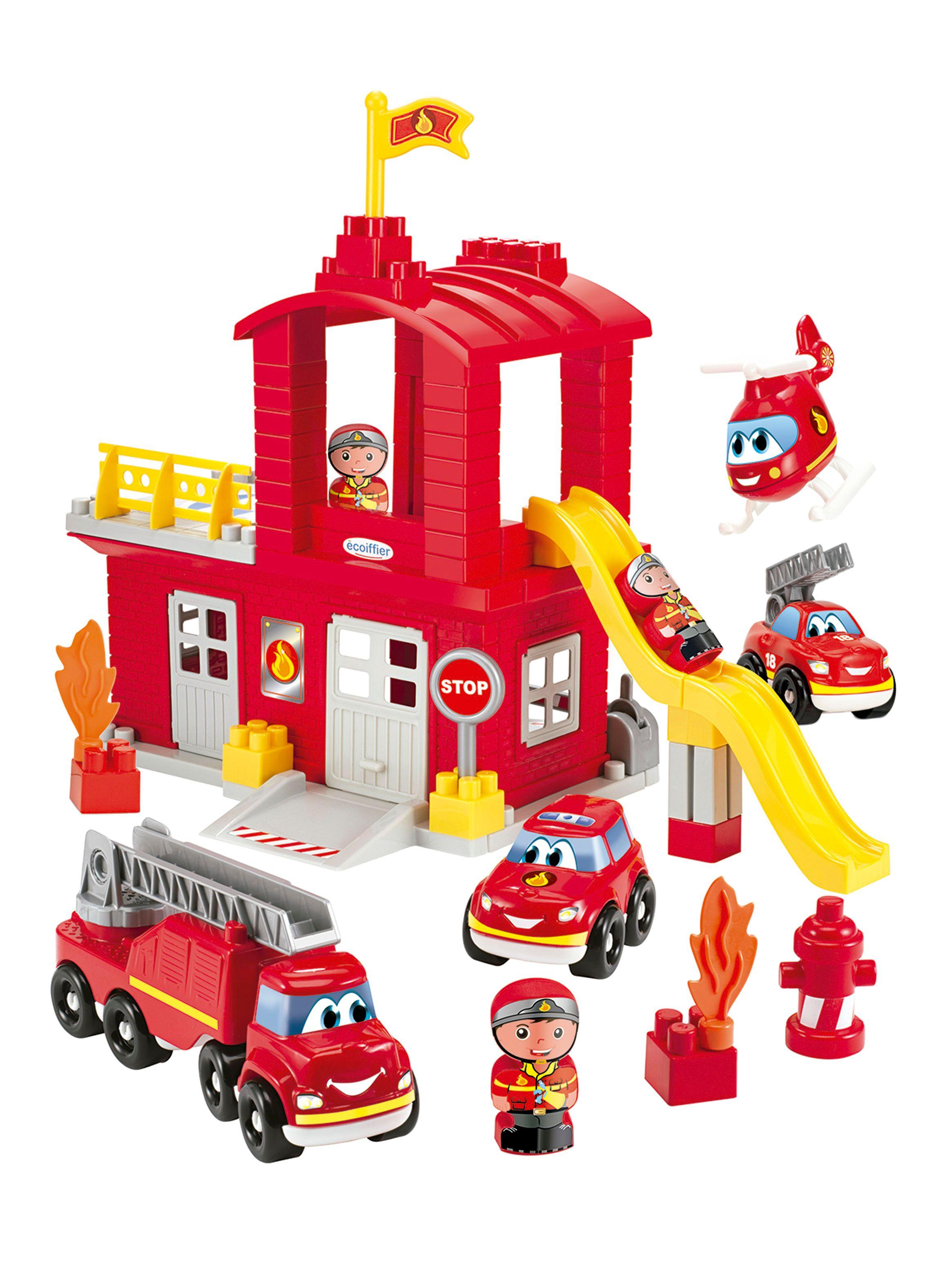 Estación de Bomberos con Accesorios Ecoiffier-0