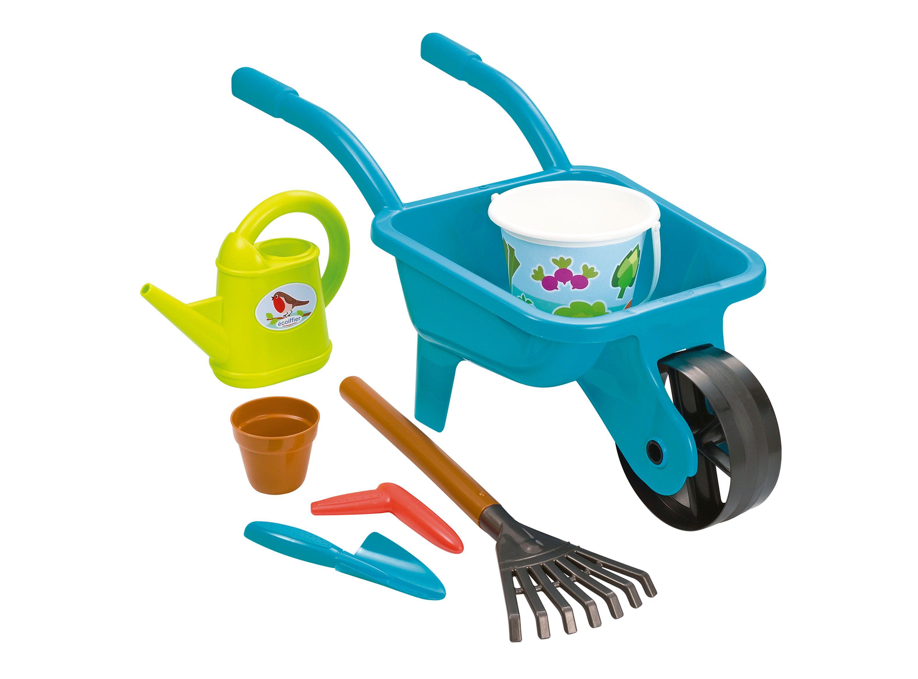 Carretilla y Herramientas para Jardinear Ecoiffier-0
