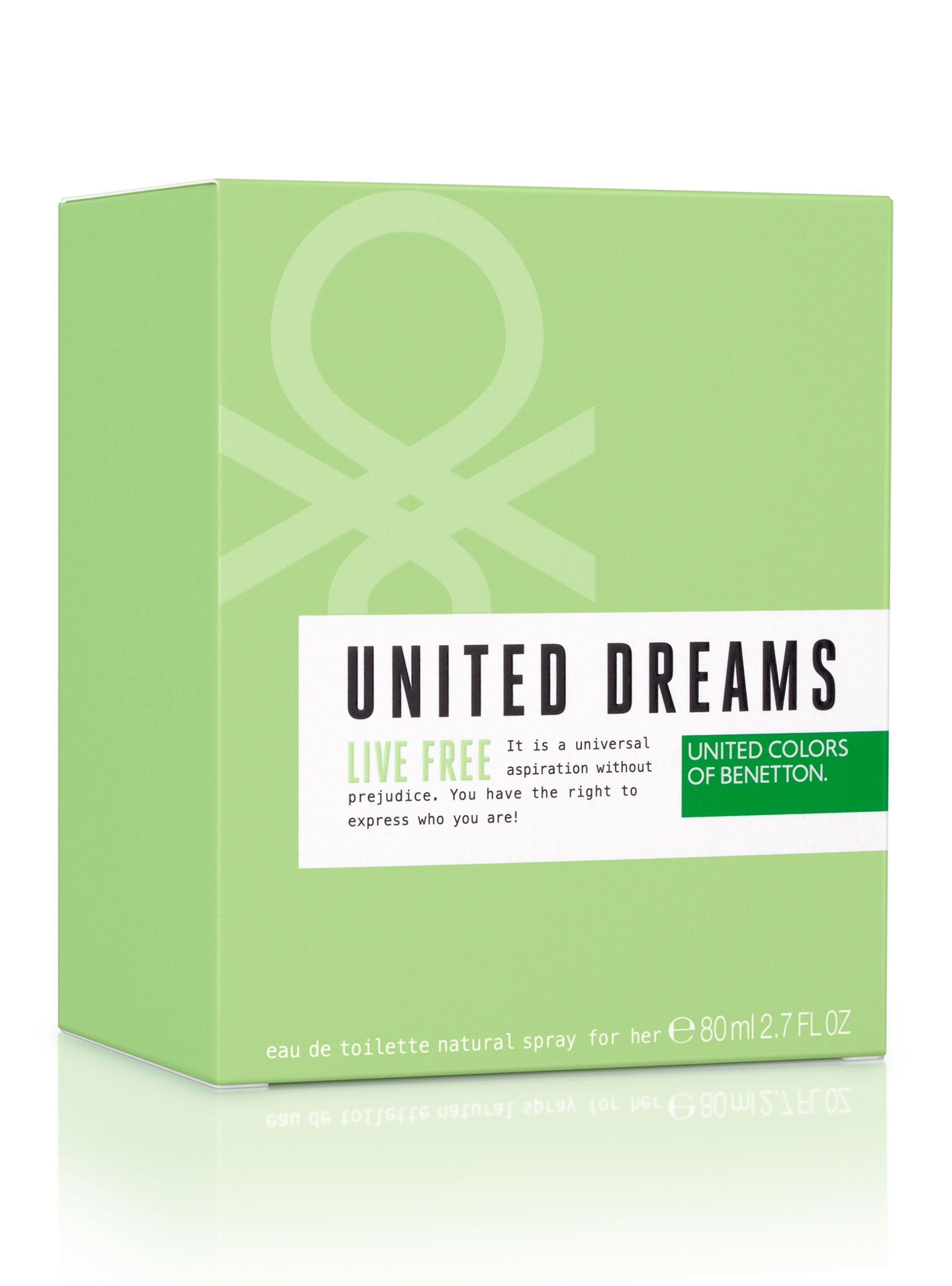 Perfume Benetton United Dreams Live Free Mujer EDT 80 ml-2