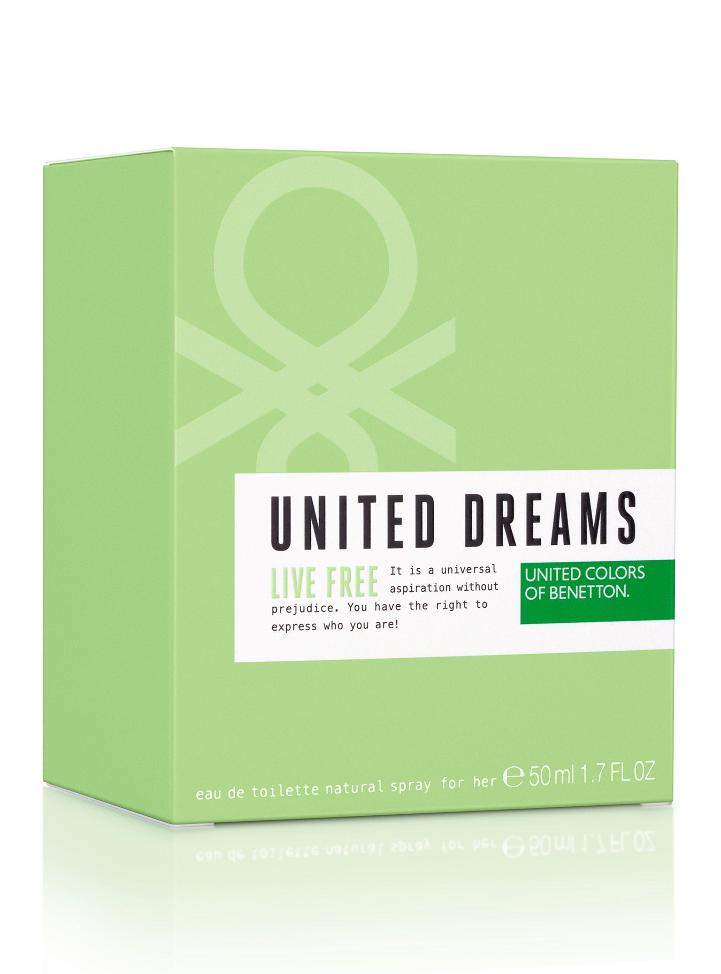 Perfume Benetton United Dreams Live Free EDT 50 ml-2