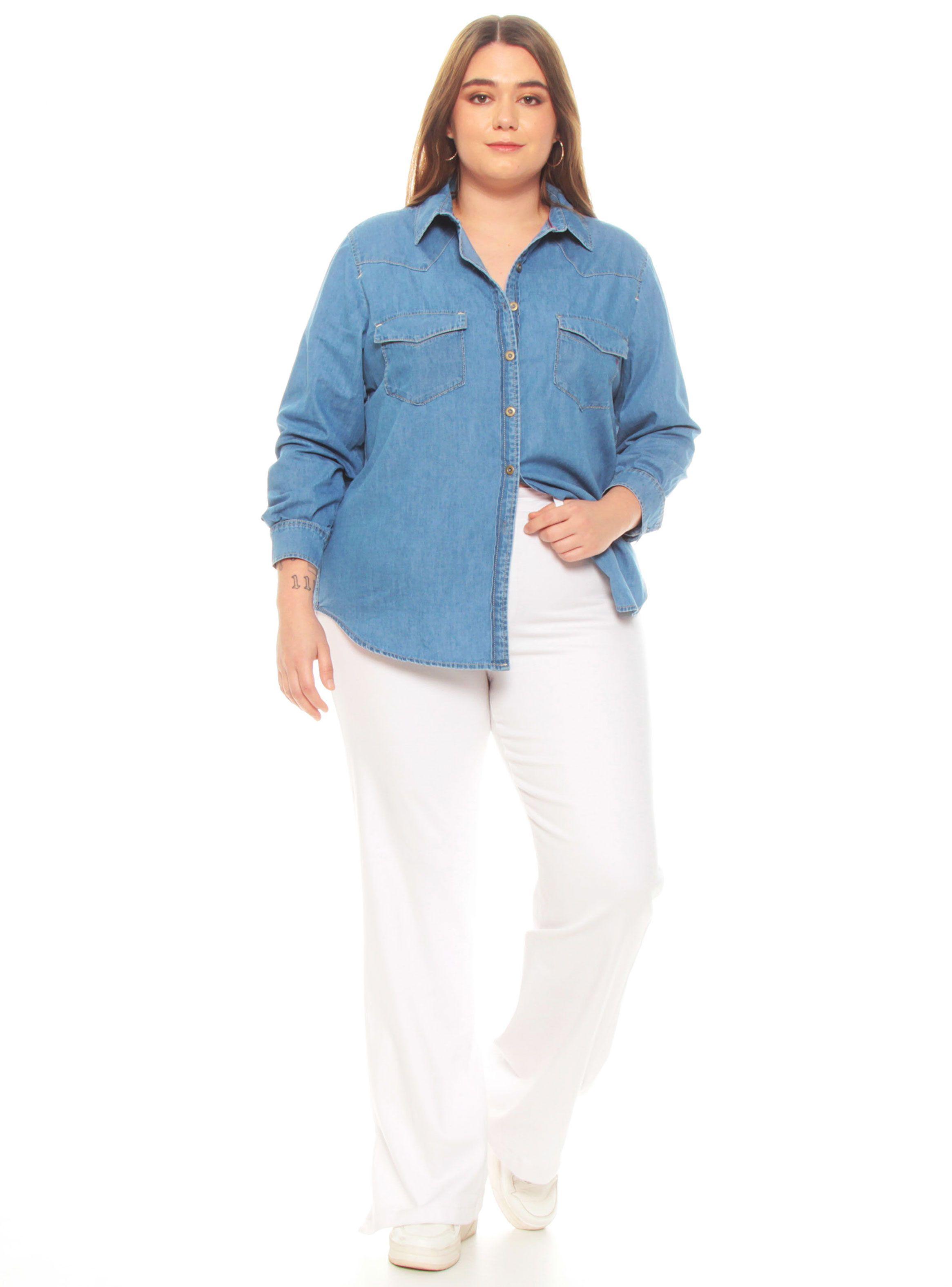 Blusa Clásica Denim-3