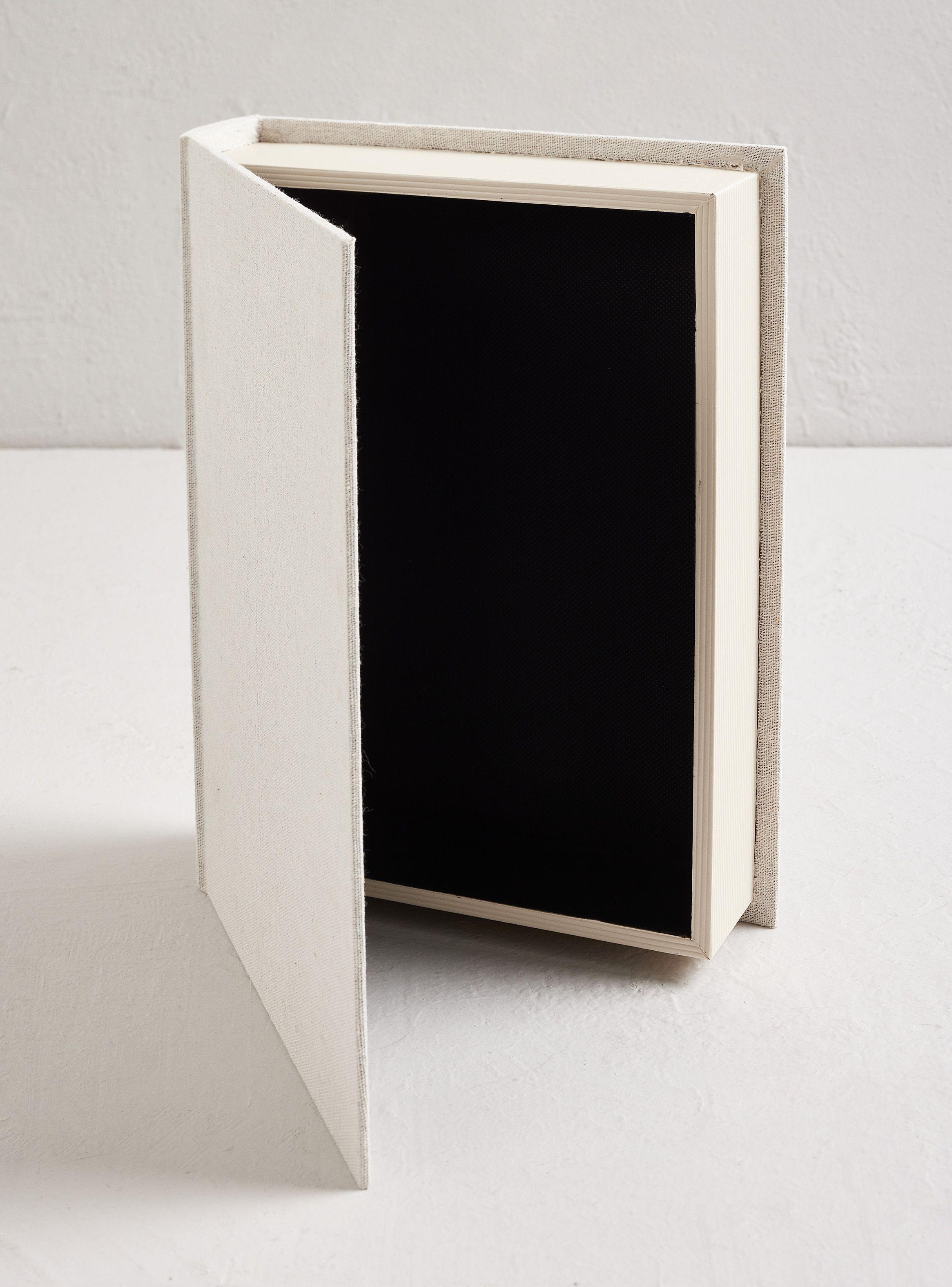 Libro Decorativo L Gris 32x24 cm-2
