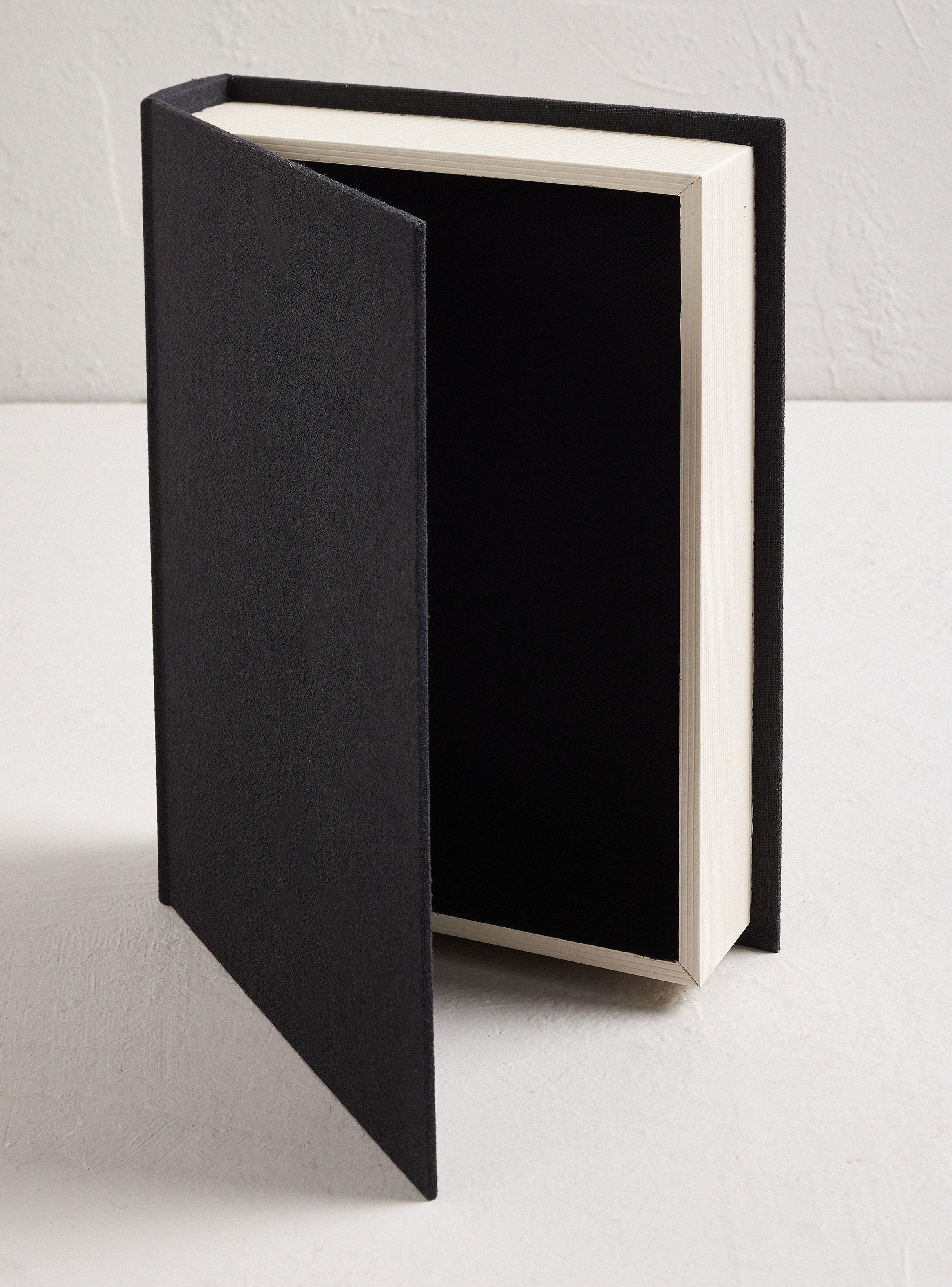 Libro Decorativo L Negro 32x24 cm-2